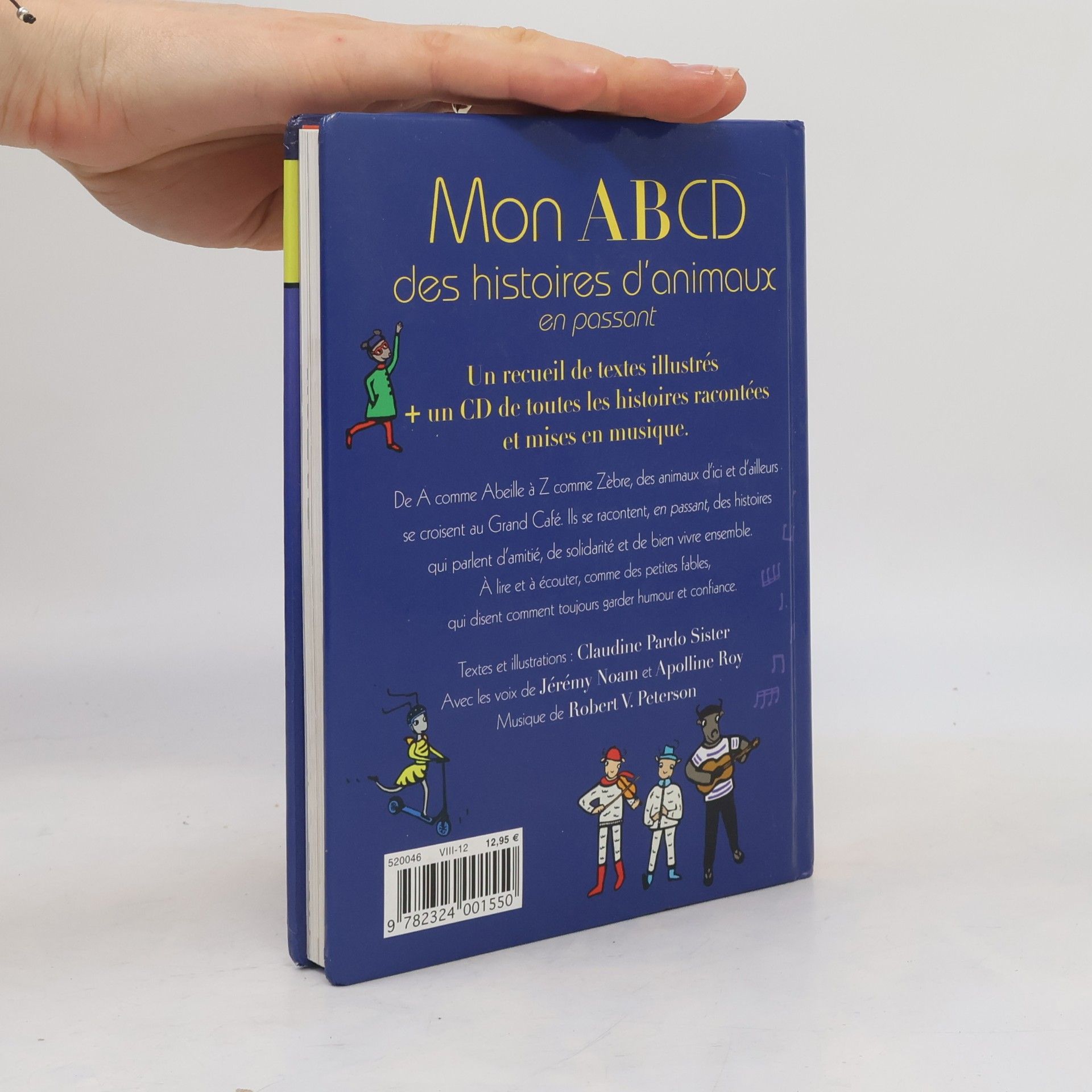 Claudine Pardo Mon ABCD des histoires d'animaux