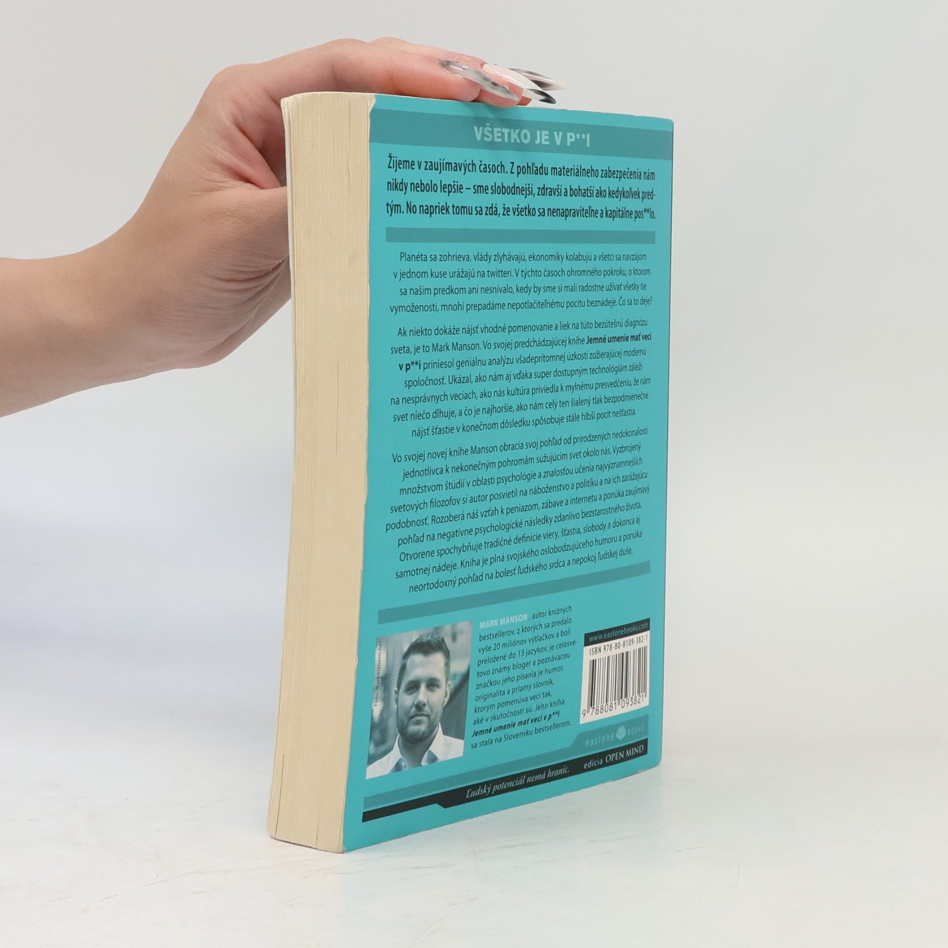 Mark Manson Všetko je v p**i