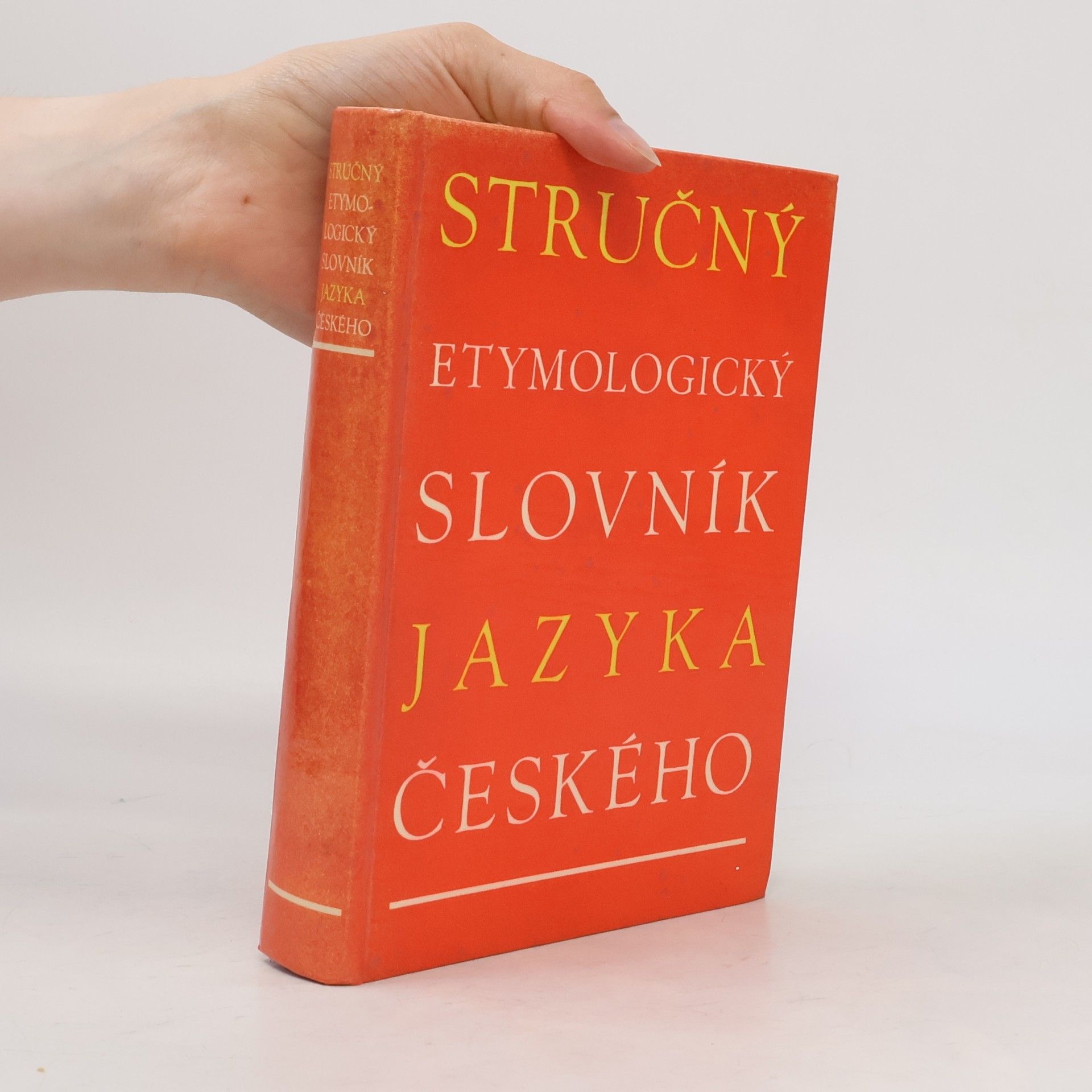 Josef Holub Stručný etymologický slovník jazyka českého