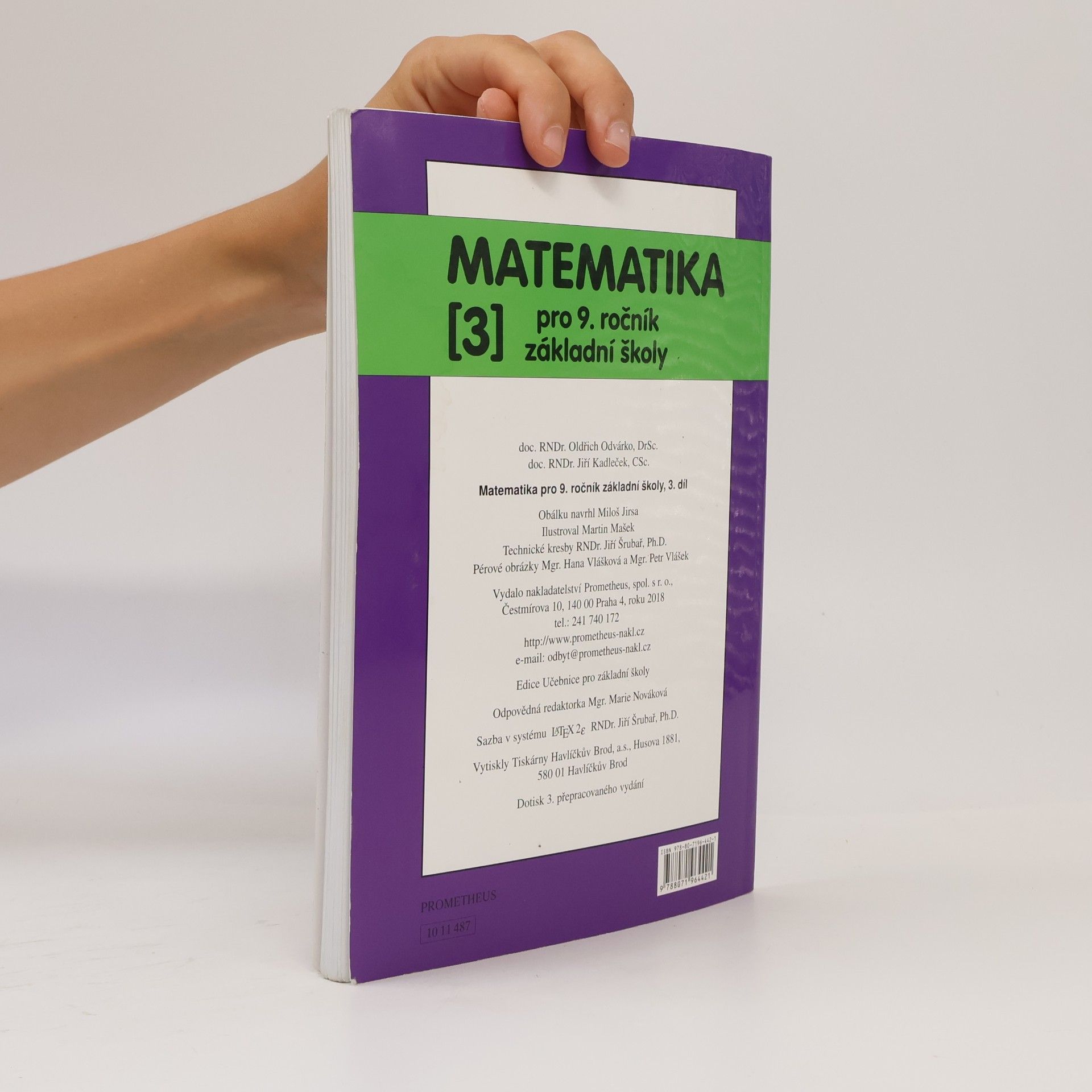 Oldřich Odvárko Matematika pro 9. ročník základní školy: Finanční matematika 3. díl