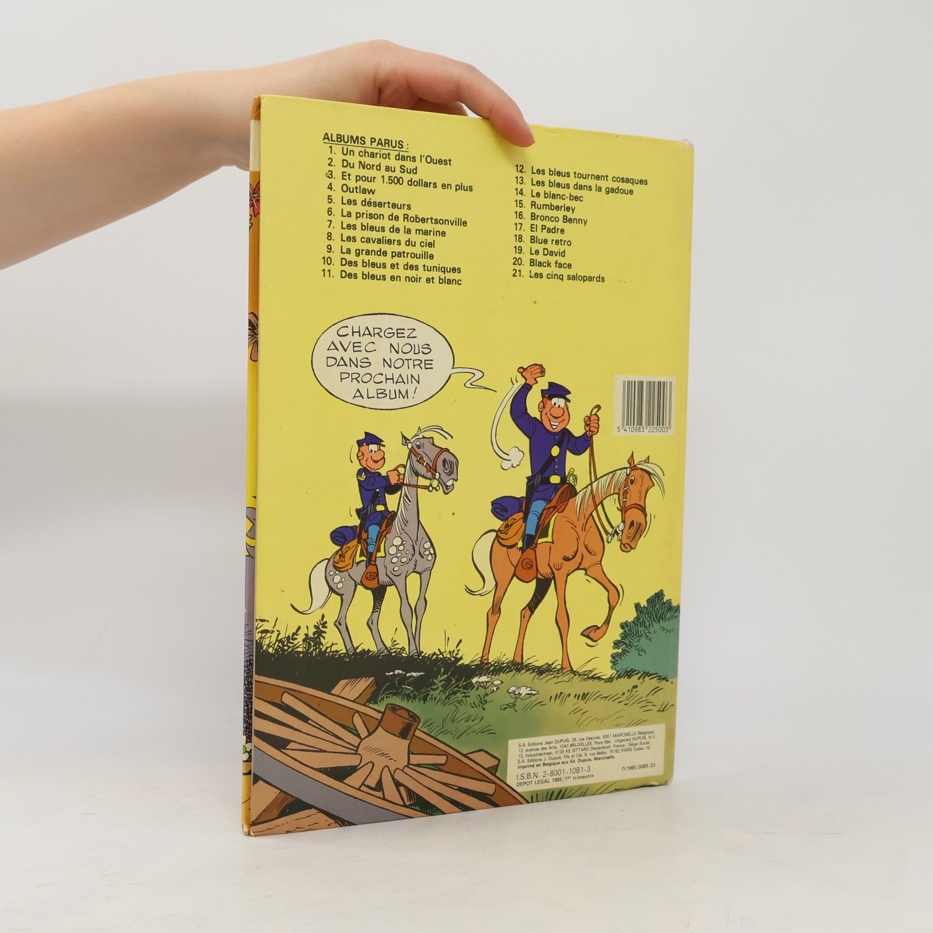 Raoul Cauvin Les tuniques bleues, tome 22. Des bleus et des dentelles