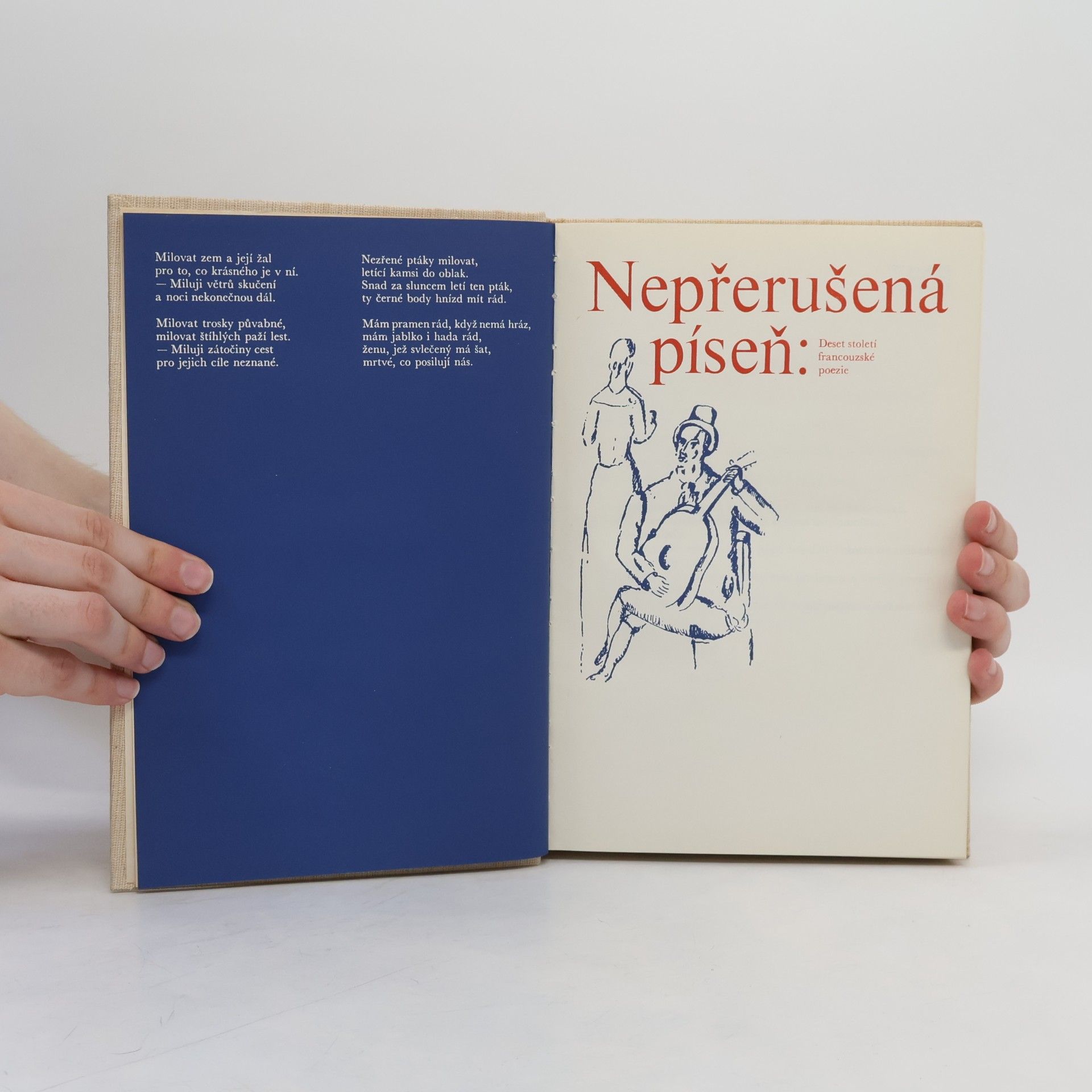 Gustav Francl Nepřerušená píseň : Deset století francouzské poezie