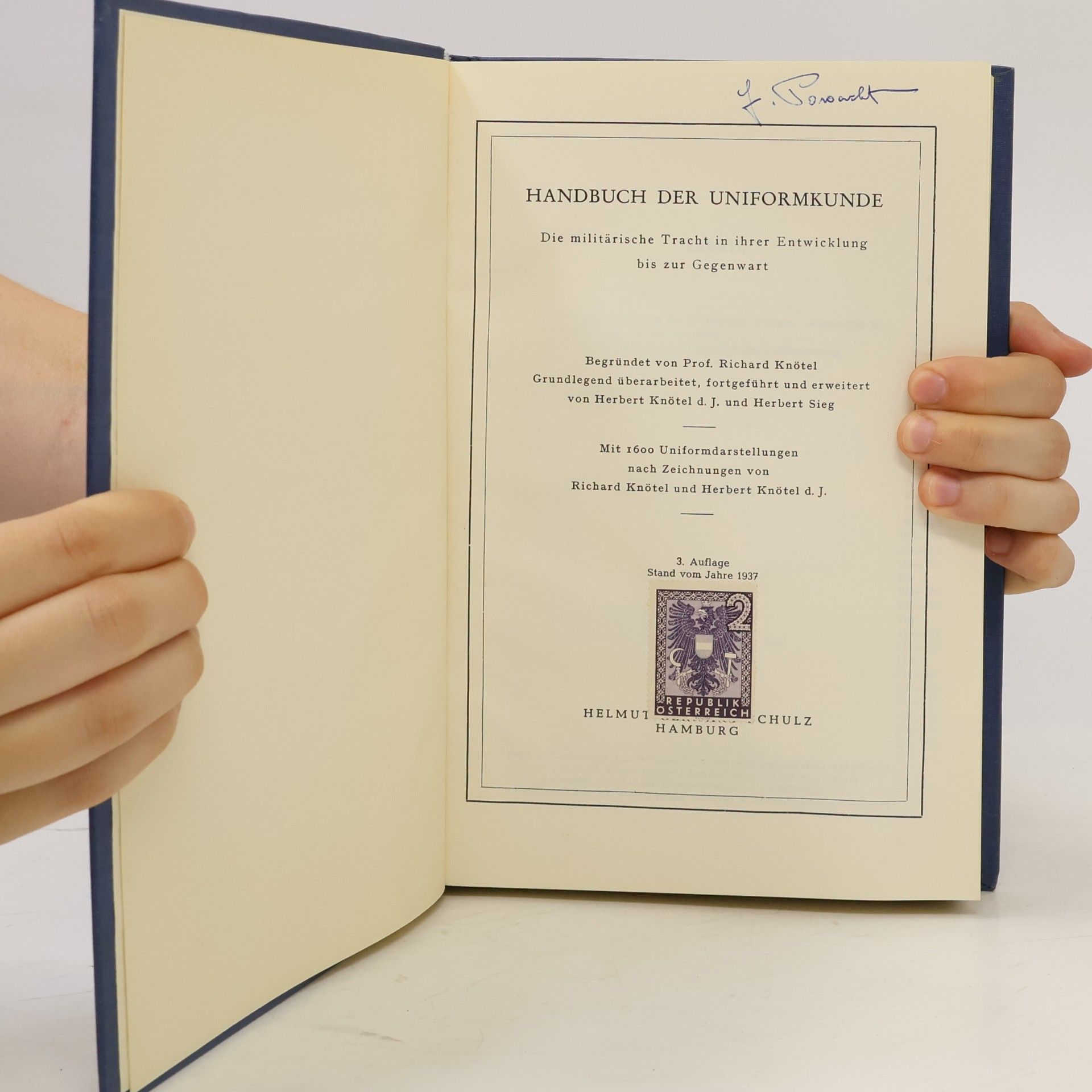 Richard Knötel Handbuch der Uniformkunde