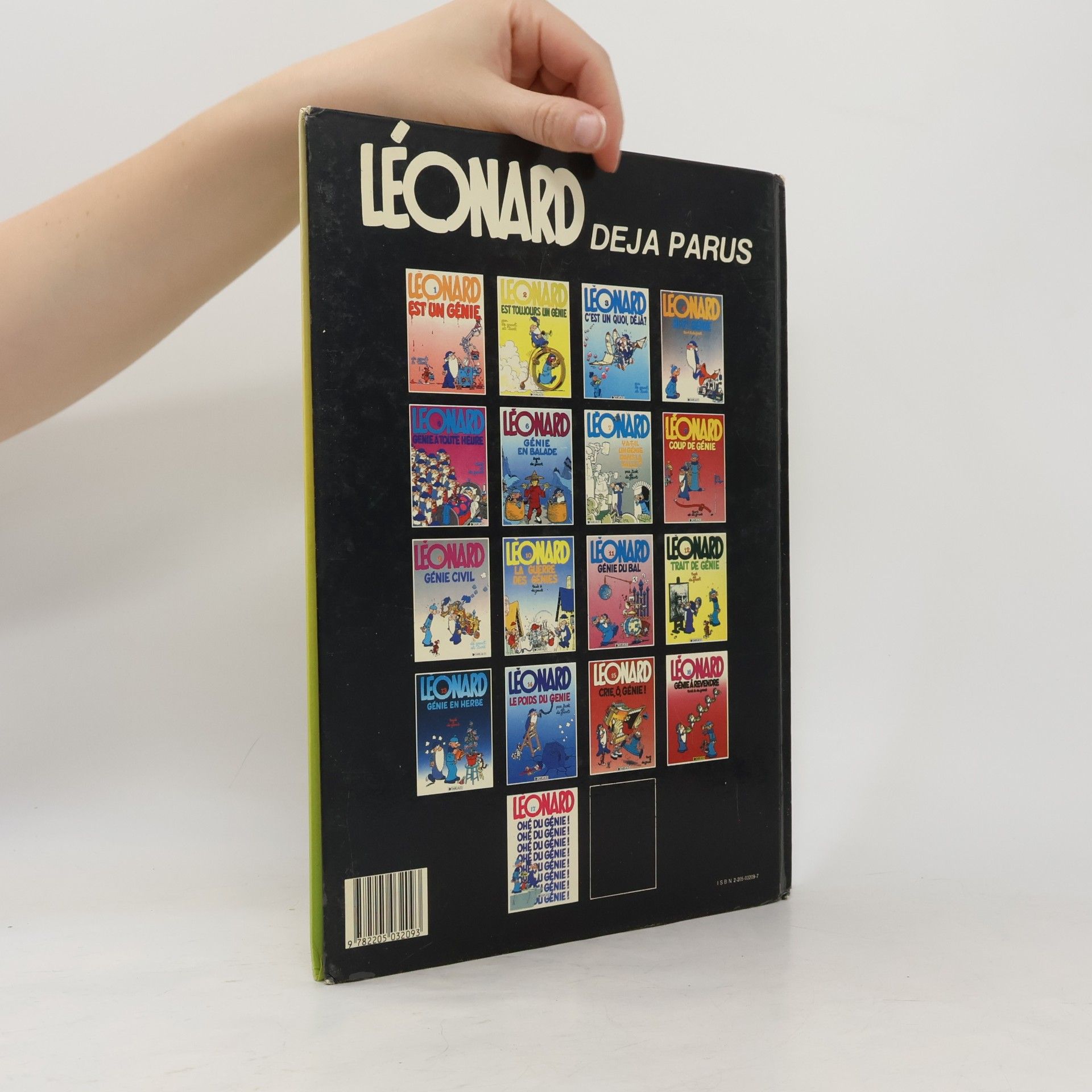 Bob De Groot Léonard Ancienne Édition - 2: Léonard est toujours un génie