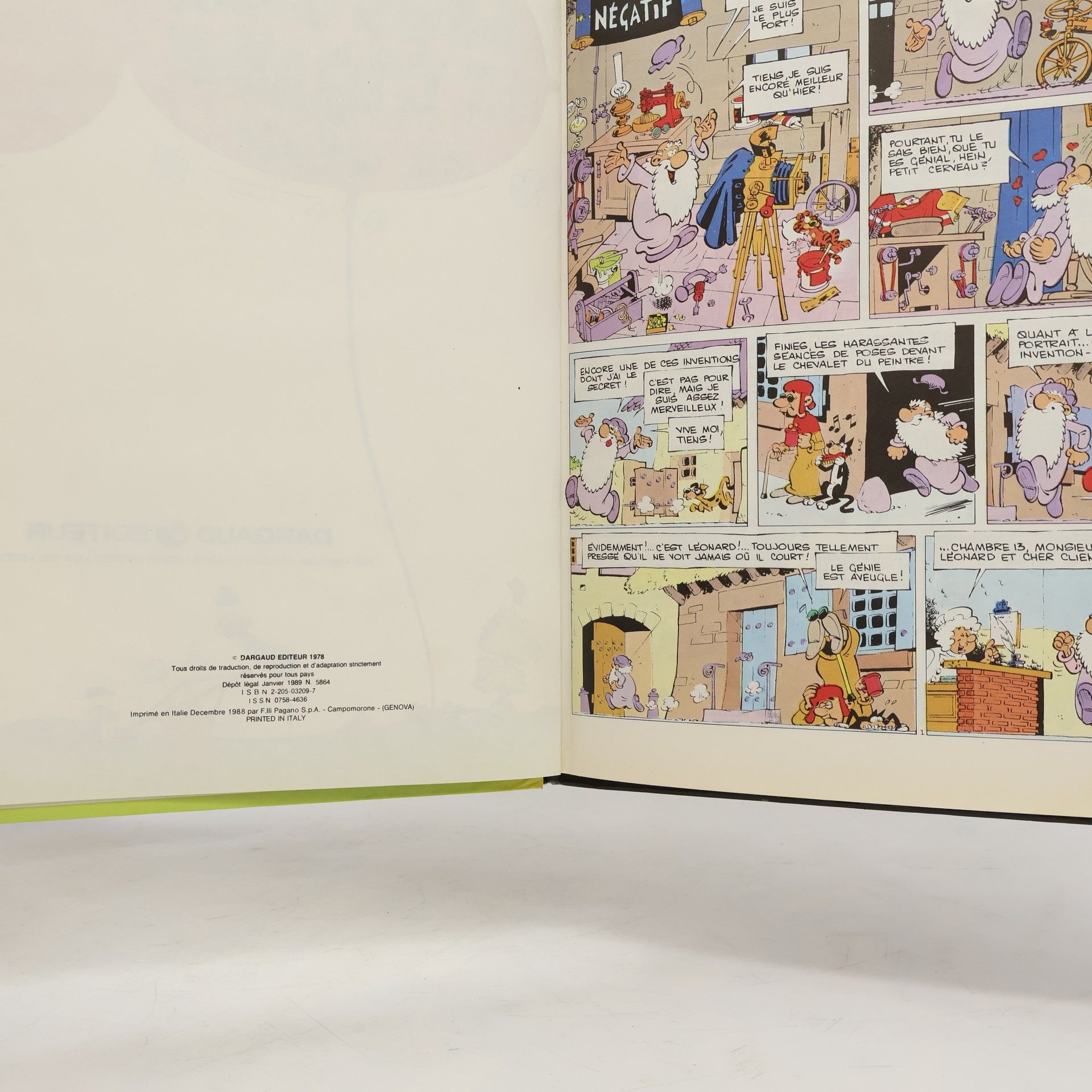 Bob De Groot Léonard Ancienne Édition - 2: Léonard est toujours un génie