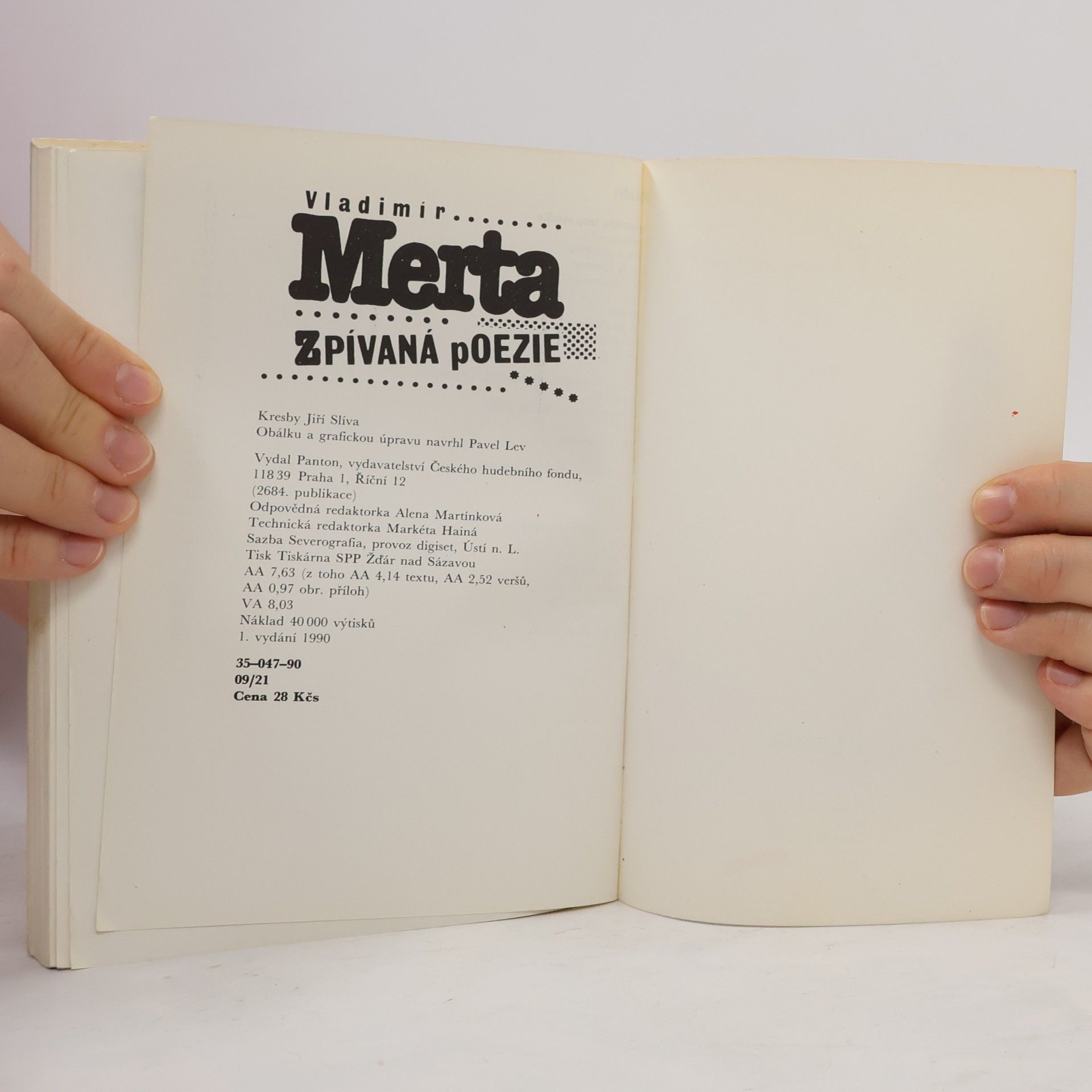 Jiří Slíva Zpívaná poezie