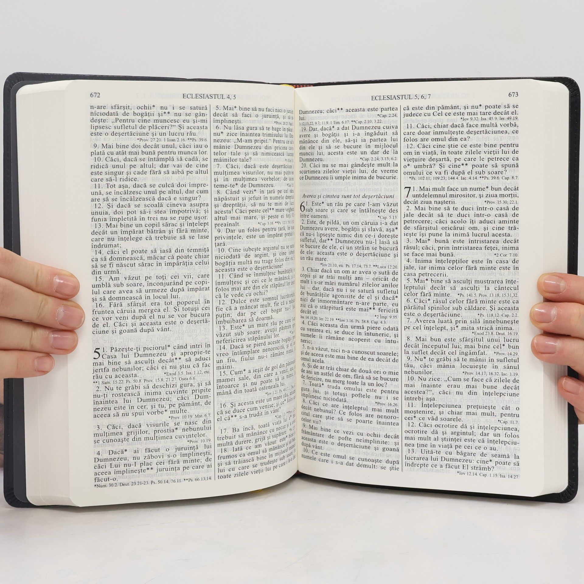 Dumitru Cornilescu Biblia sau Sfânta Scriptură a Vechiului și Noului Testament cu Trimiteri
