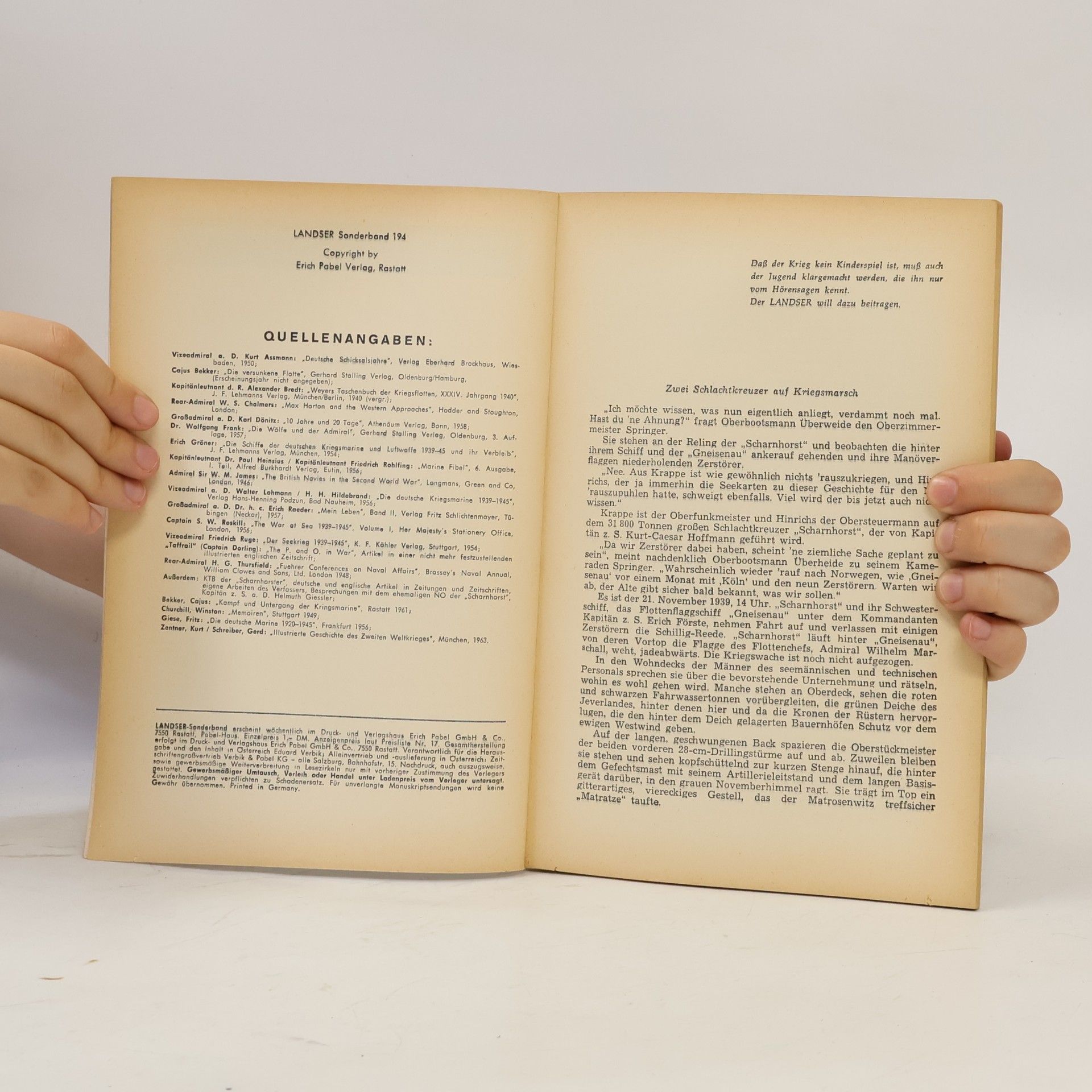 Fritz Otto Busch Schiffsriesen durchpflügen die See