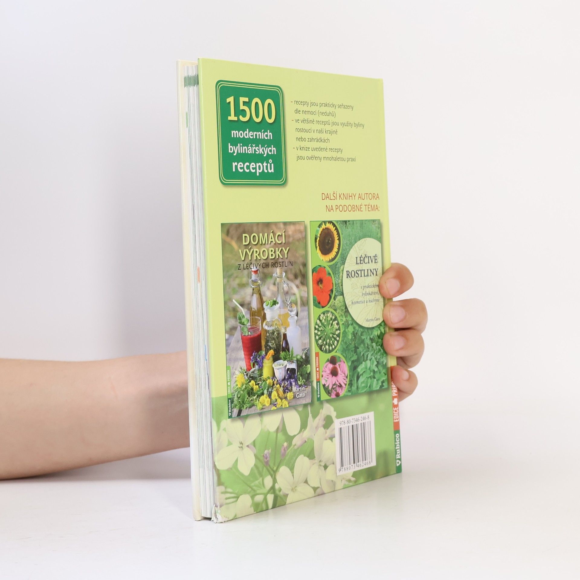 Martin Gato 1500 moderních bylinných receptů