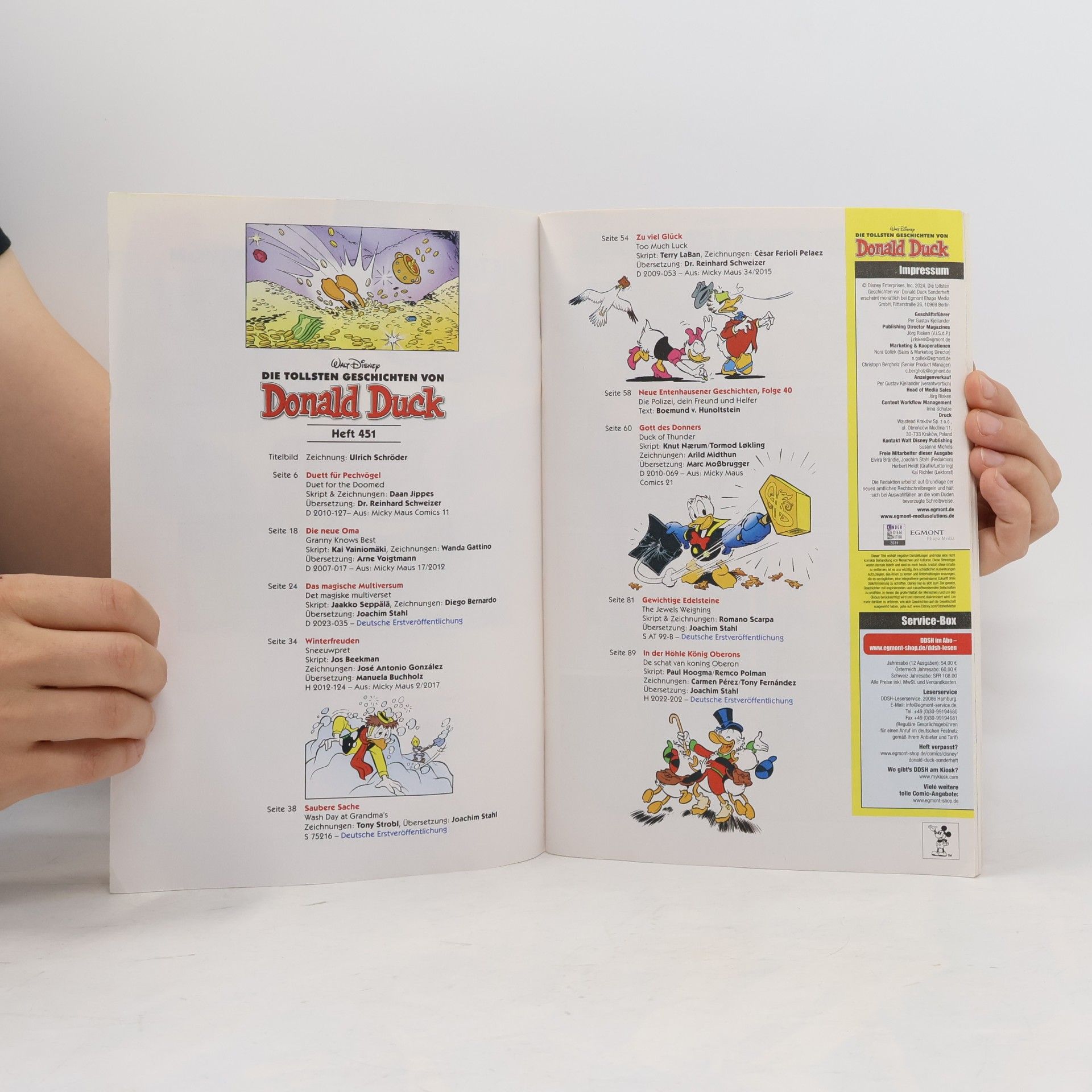 Walt Disney Donald Duck Nr. 451
