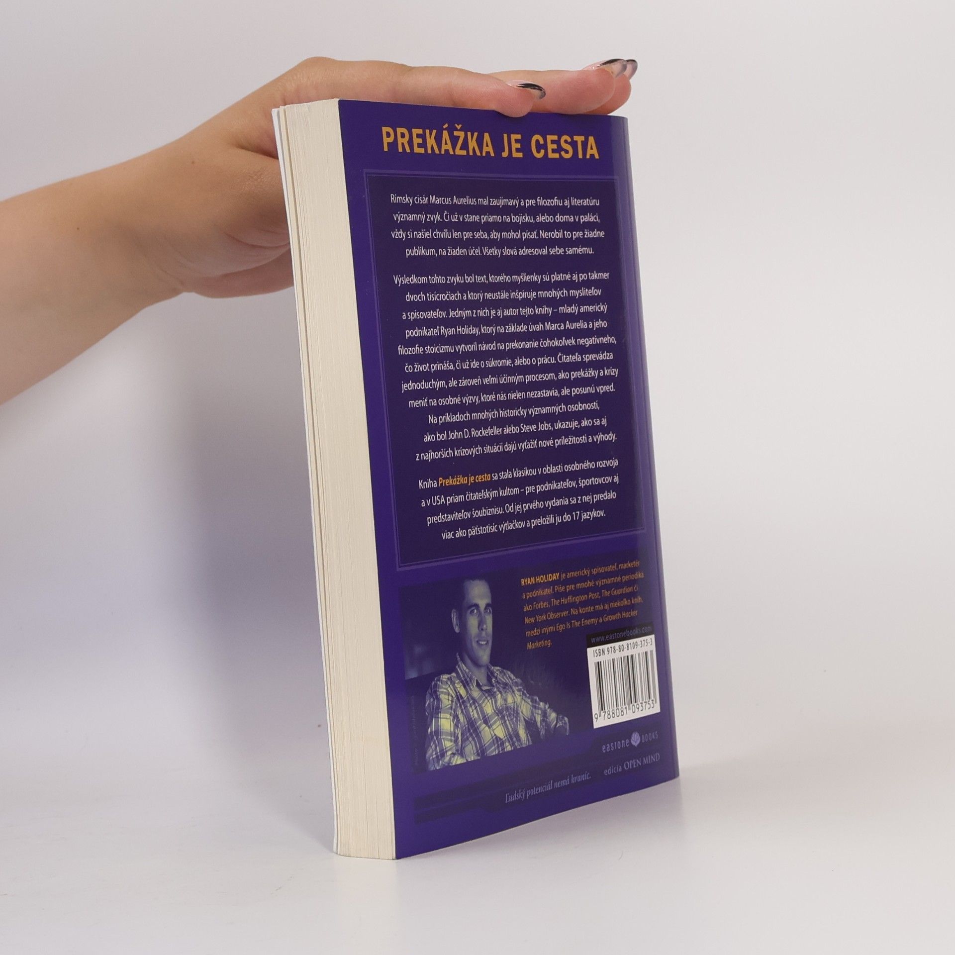 Ryan Holiday Prekážka je cesta