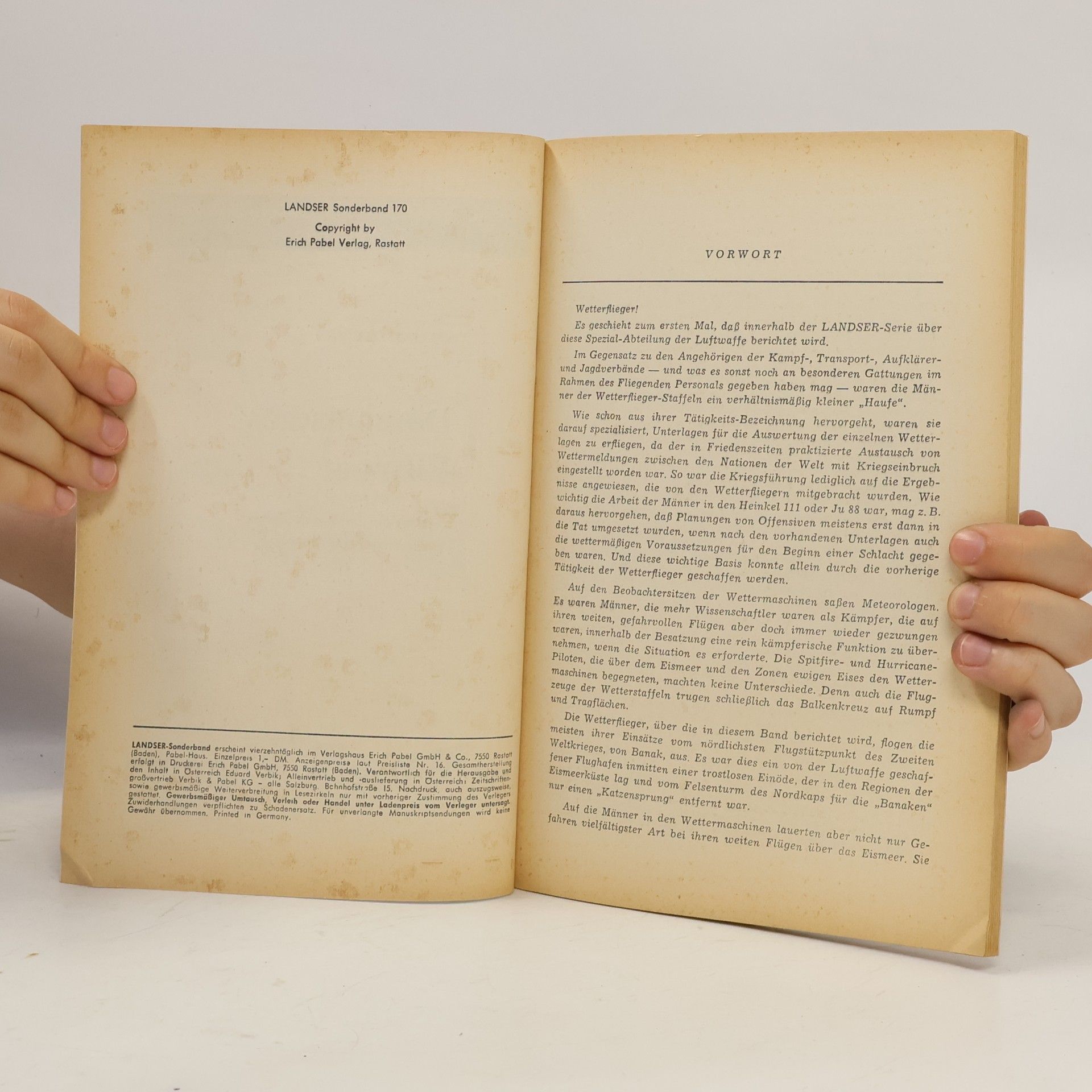 Helmut Boerner Der Landser Sonderband 170