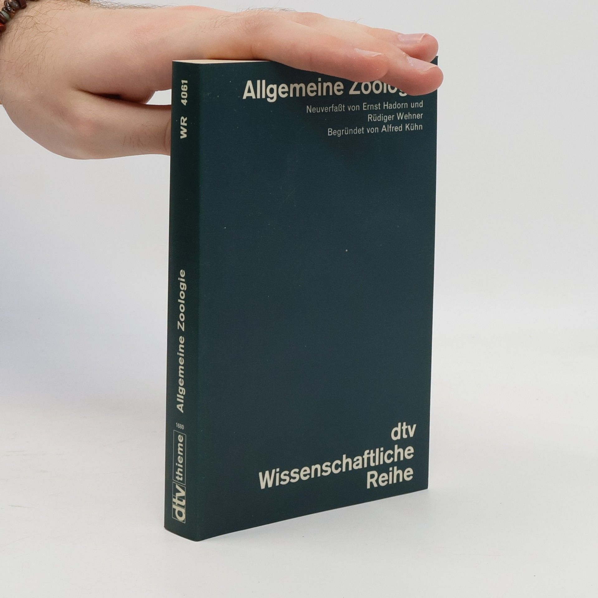 Ernst Hadorn Allgemeine Zoologie