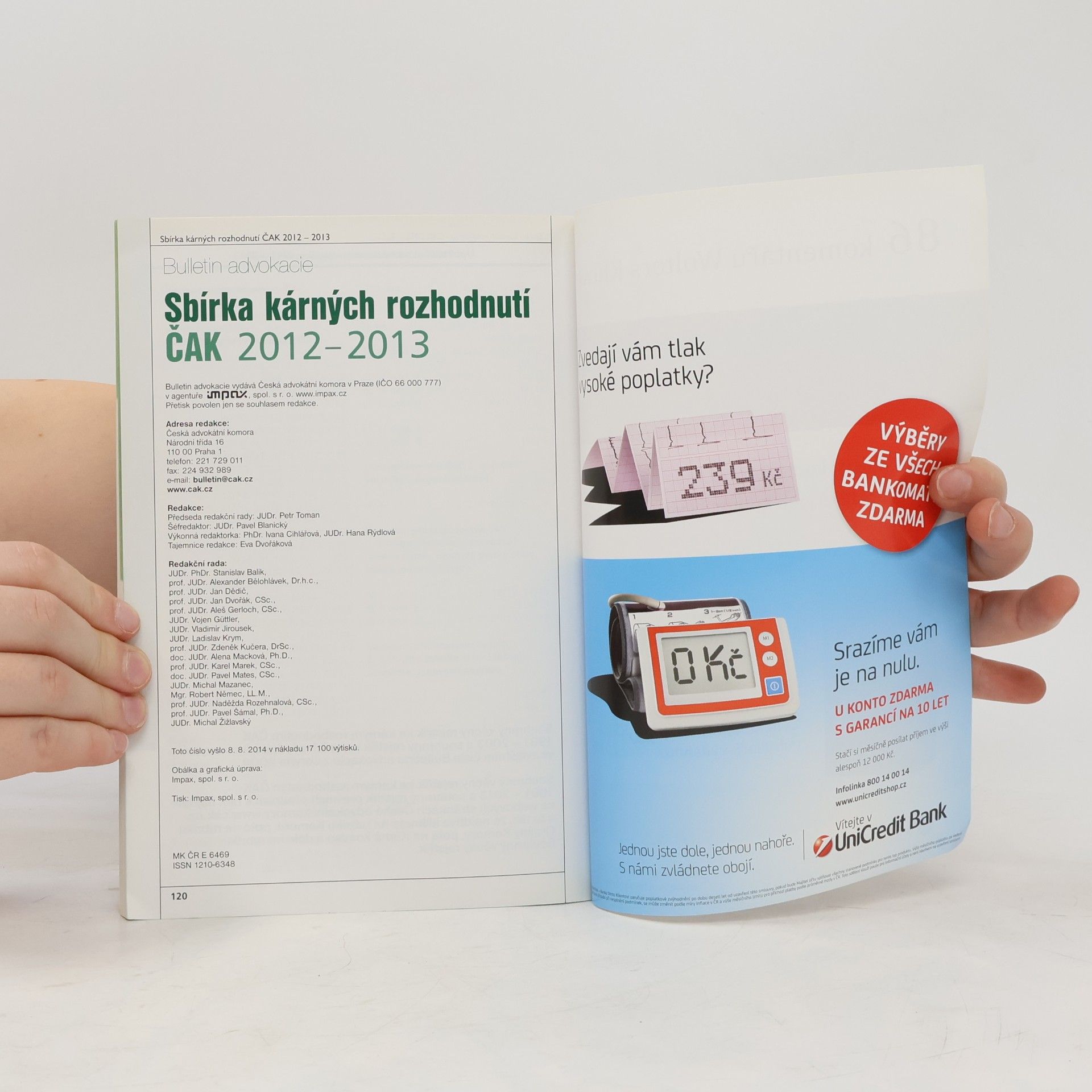Autorenkollektiv Sbírka kárných rozhodnutí České advokátní komory 2012-2013