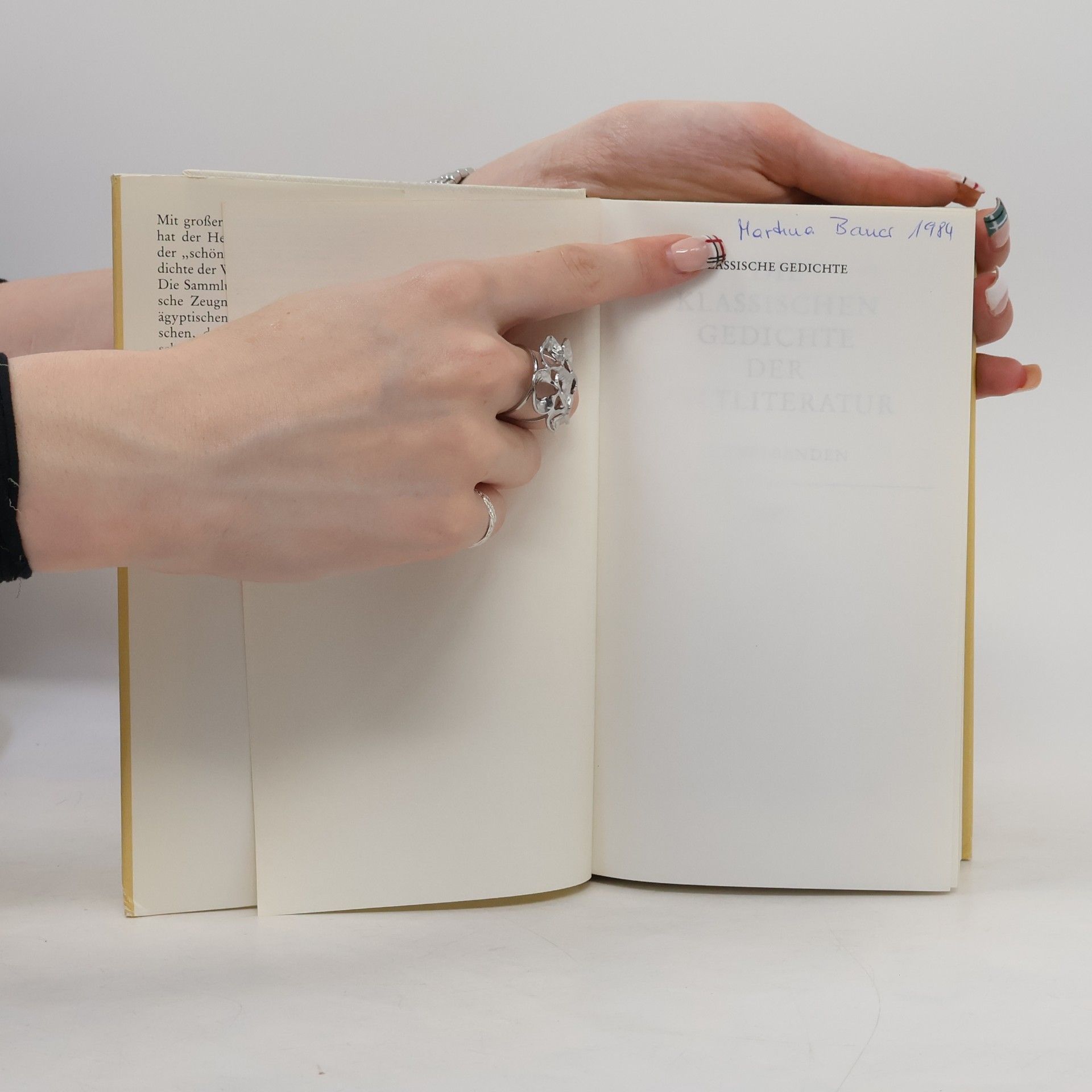 Kurt Eigl Klassische Gedichte der Weltliteratur
