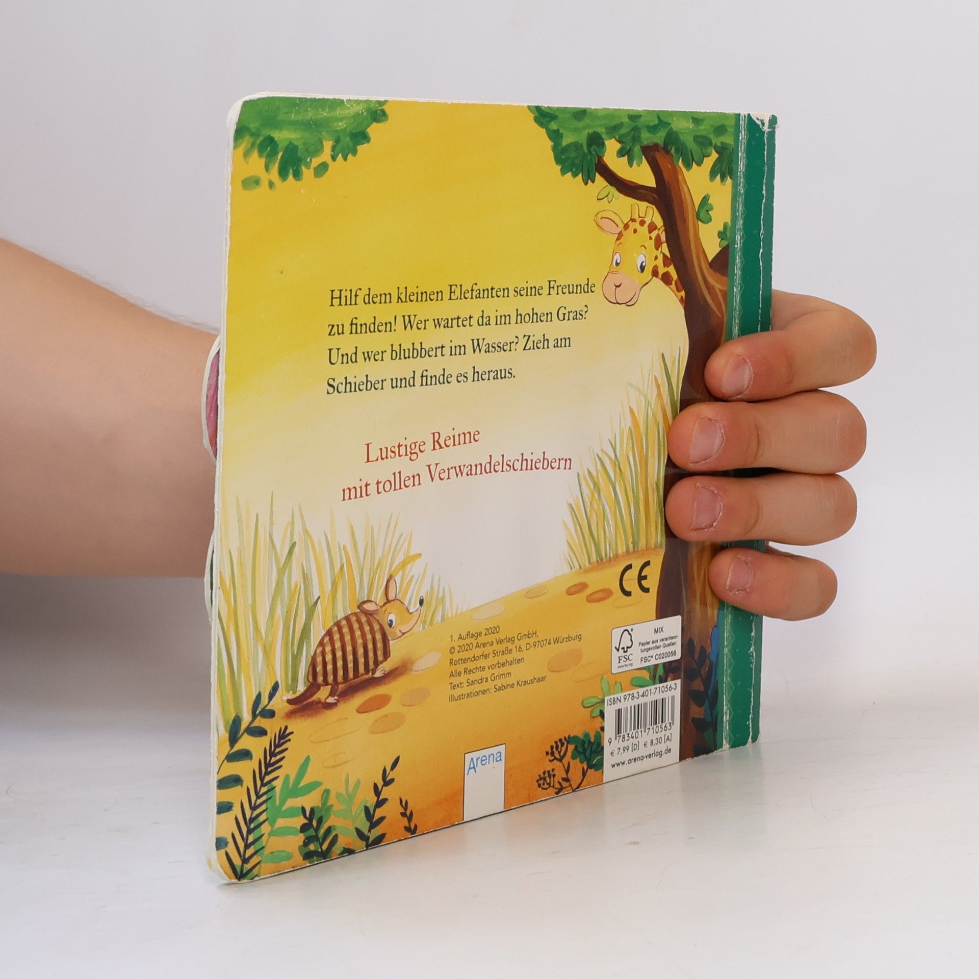 Sandra Grimm Wer ist da versteckt? Wilde Tiere