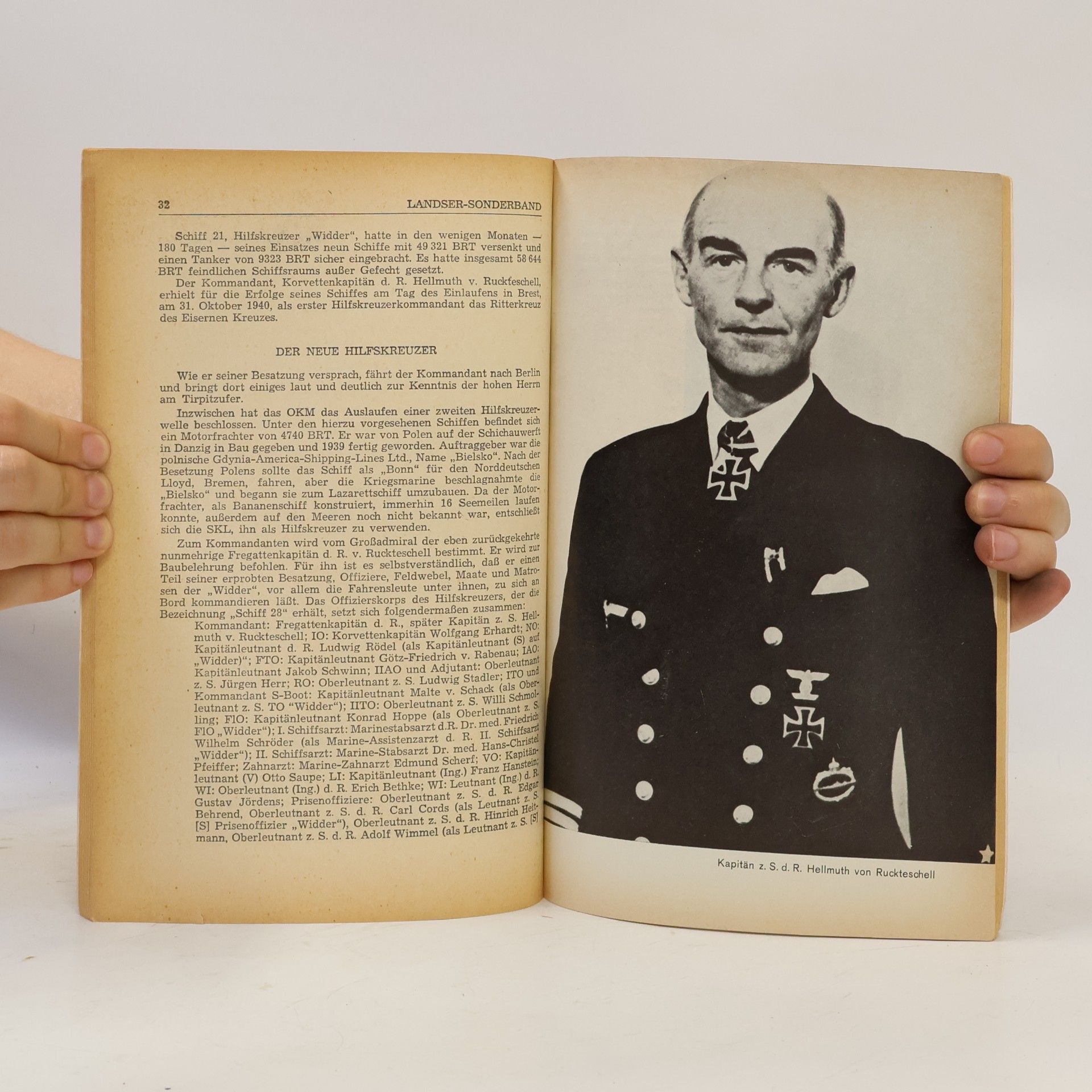 Otto Busch Kapitän z.S.v. Ruckteschell