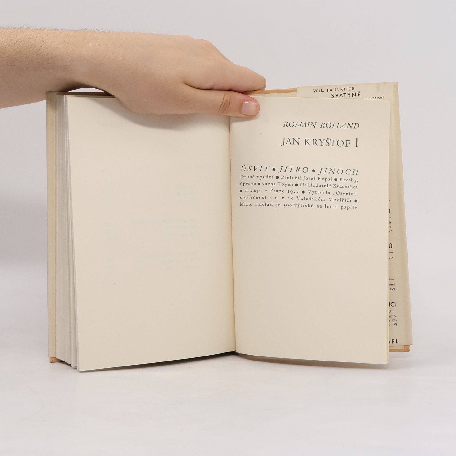Romain Rolland Jan Kryštof I. Úsvit. Jitro Jinoch