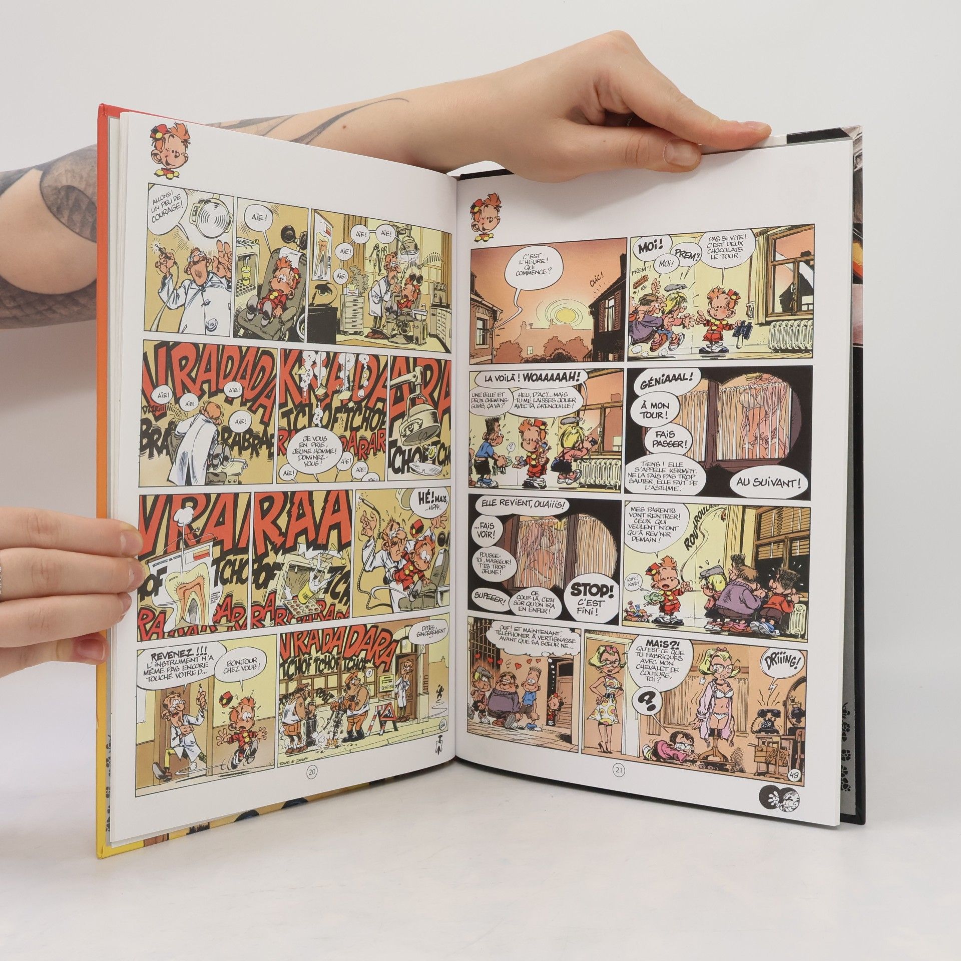 Tome Le petit Spirou 2. Tu veux mon doigt?