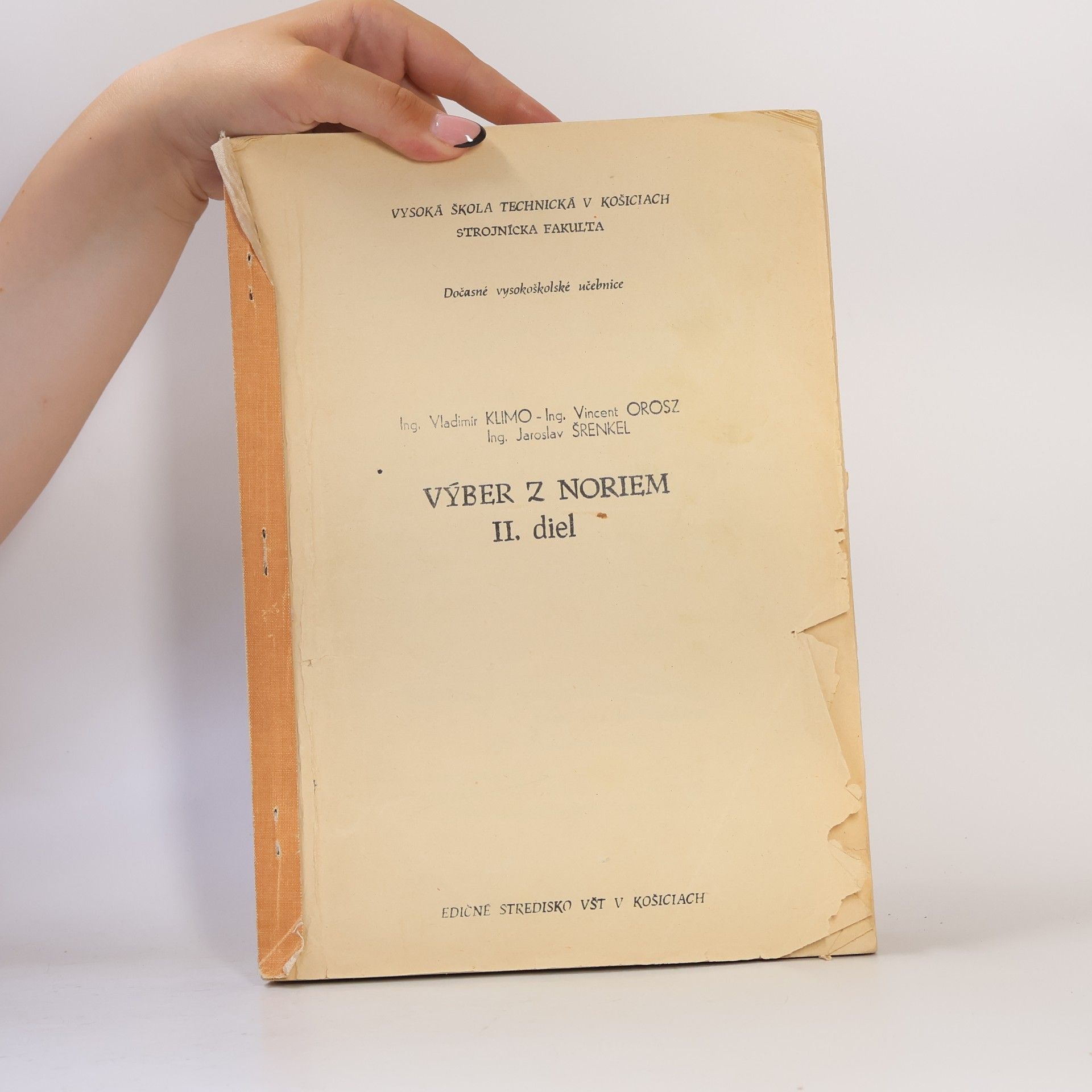 Various authors Výber z noriem II. diel