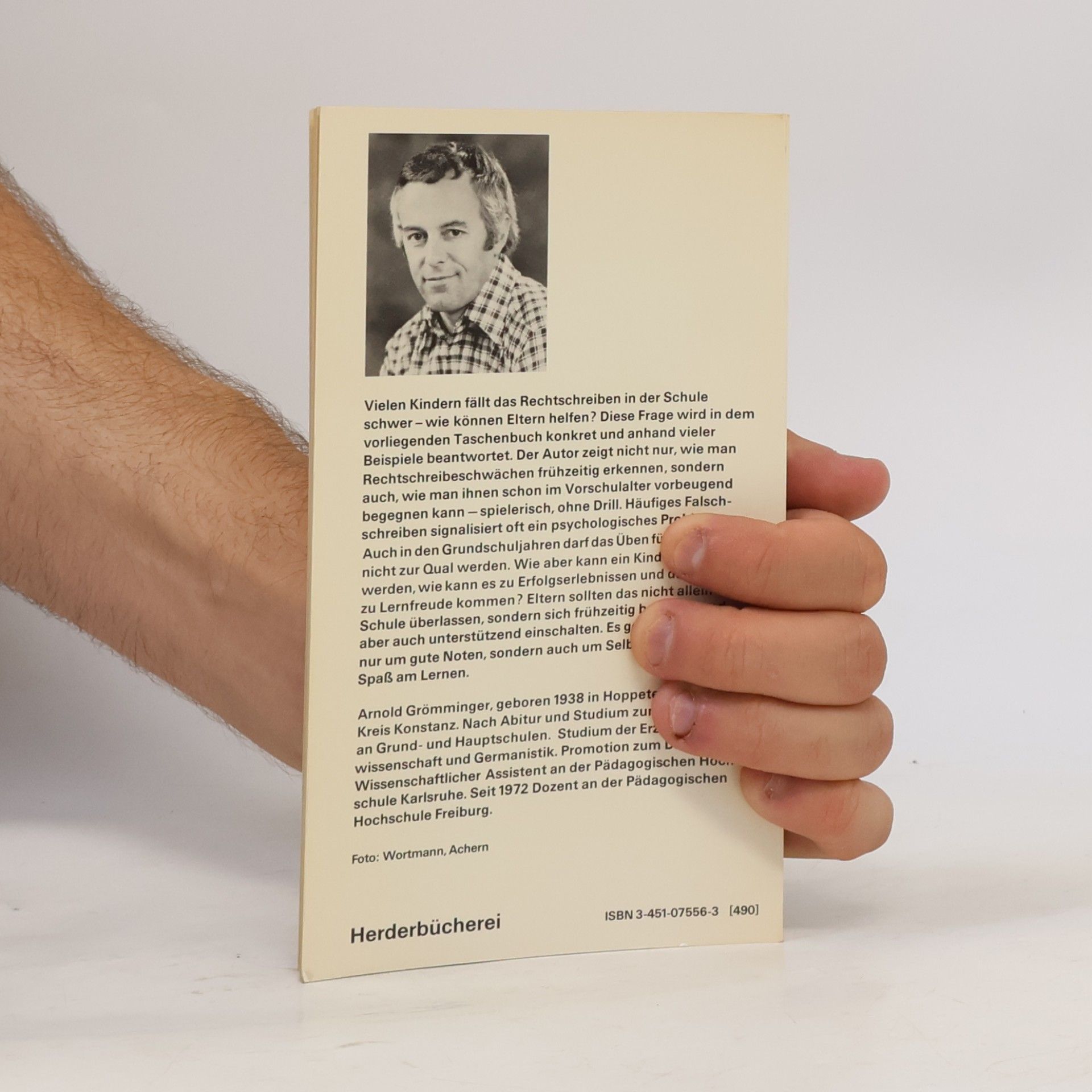 Arnold Grömminger Wie lernt mein Kind besser Rechtschreiben?