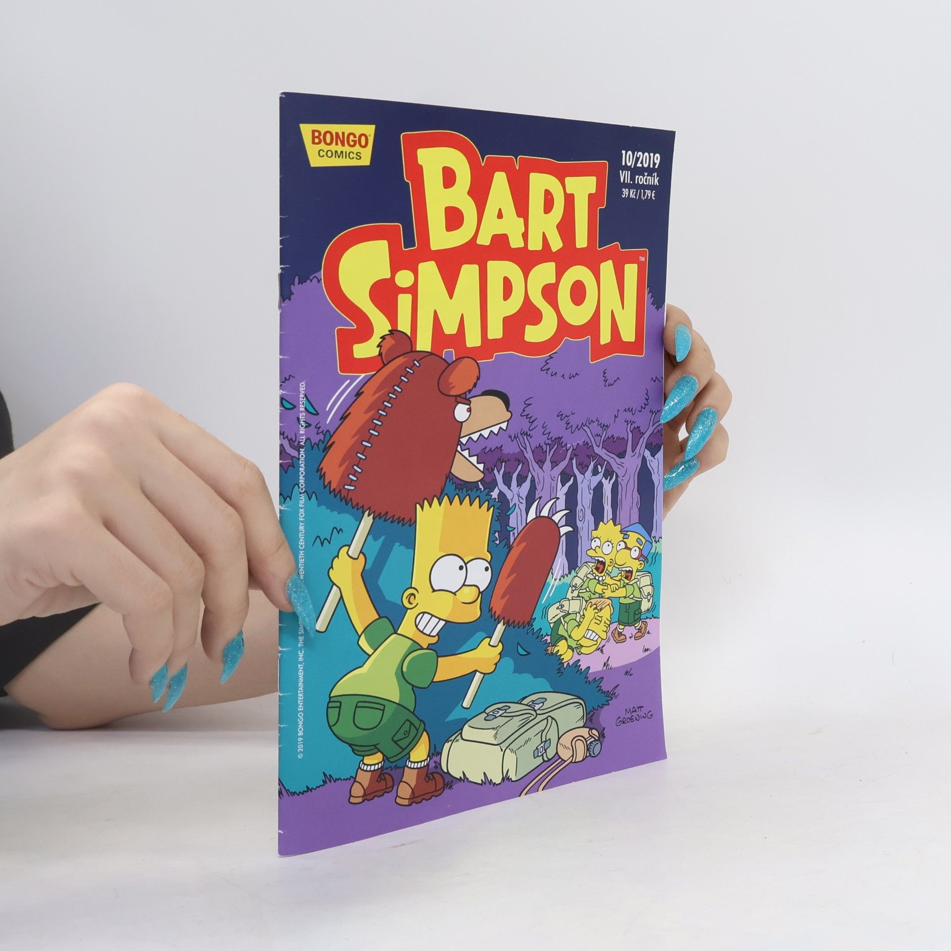 Petr Putna Bart Simpson 10/2019