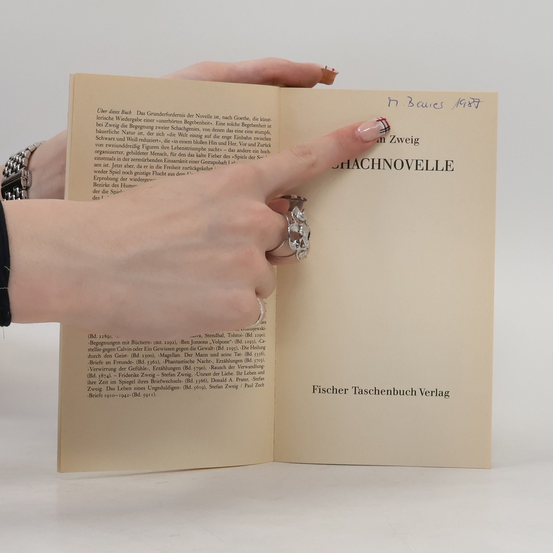 Stefan Zweig Schachnovelle