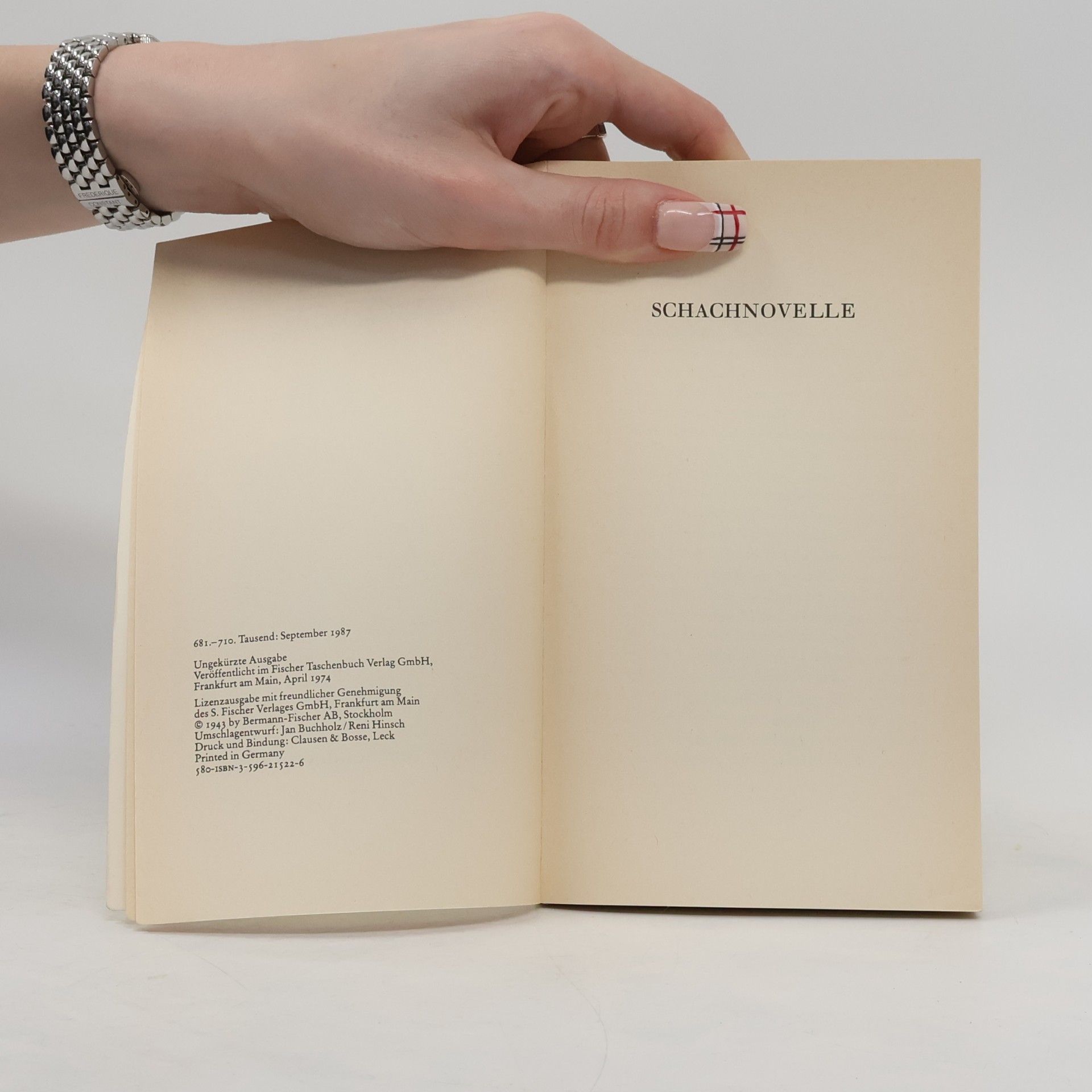 Stefan Zweig Schachnovelle