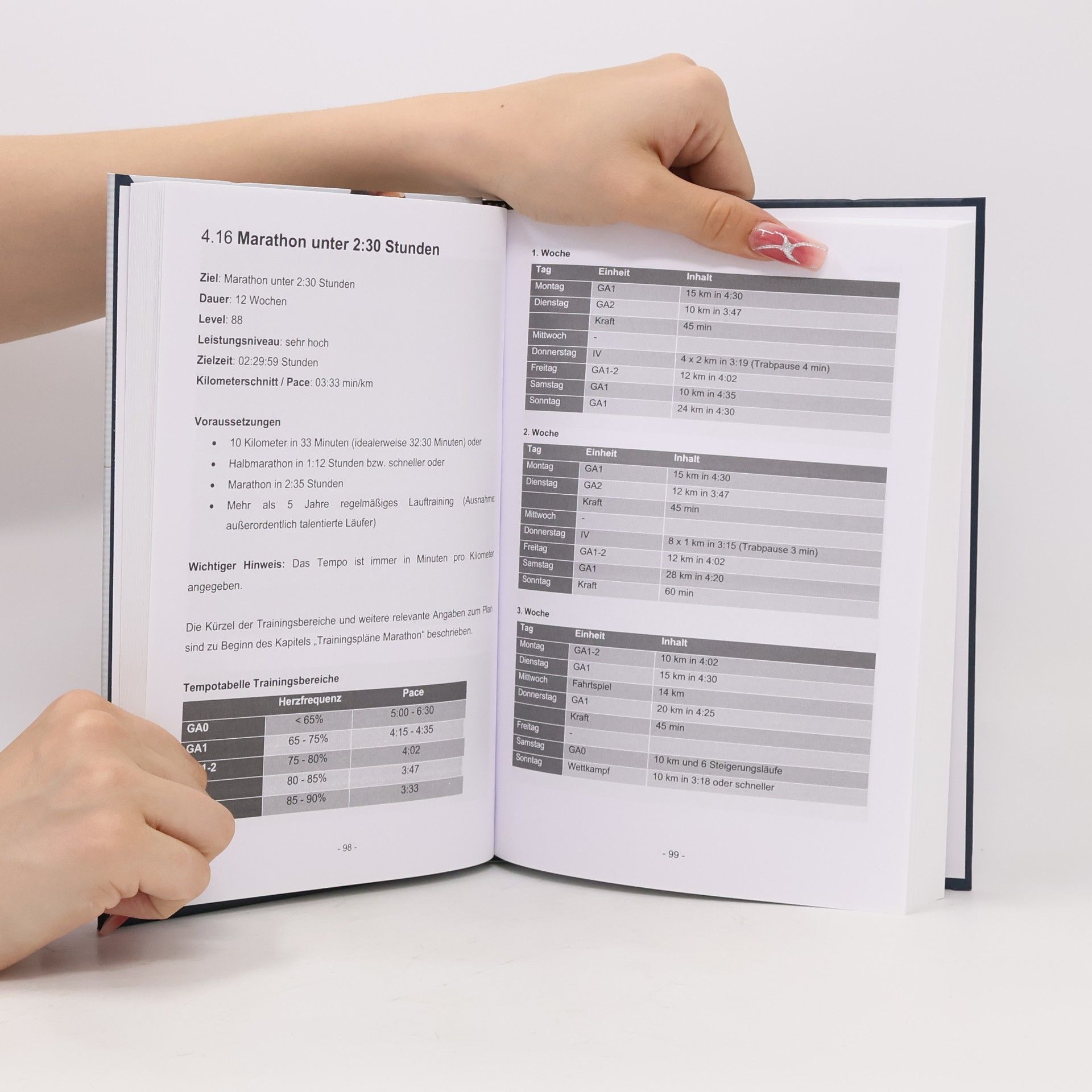 Thomas Bauer Das große Laufbuch der Trainingspläne