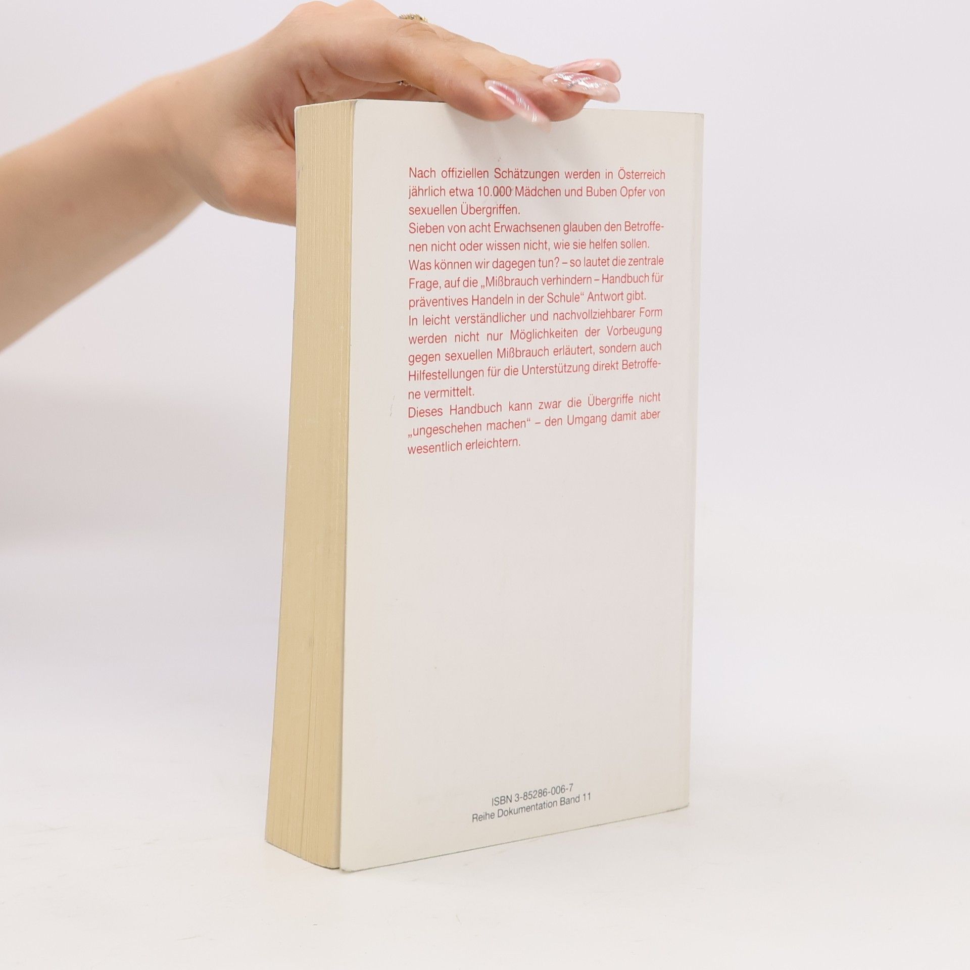 Various authors Missbrauch Verhindern: Handbuch zu präventivem Handeln in der Schule