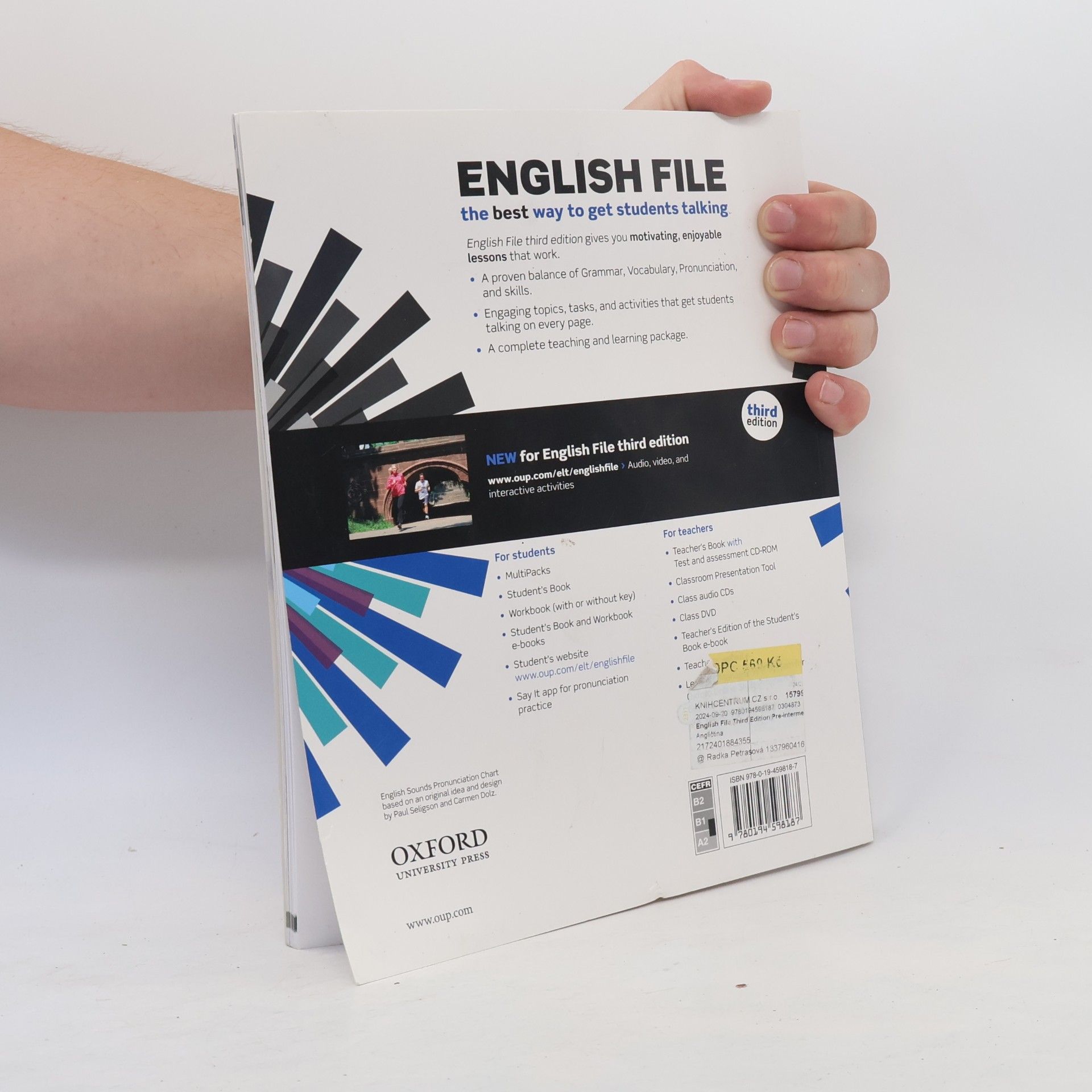 Paul Seligson English File. Pre-intermediate MultiPack B. Student´s book
