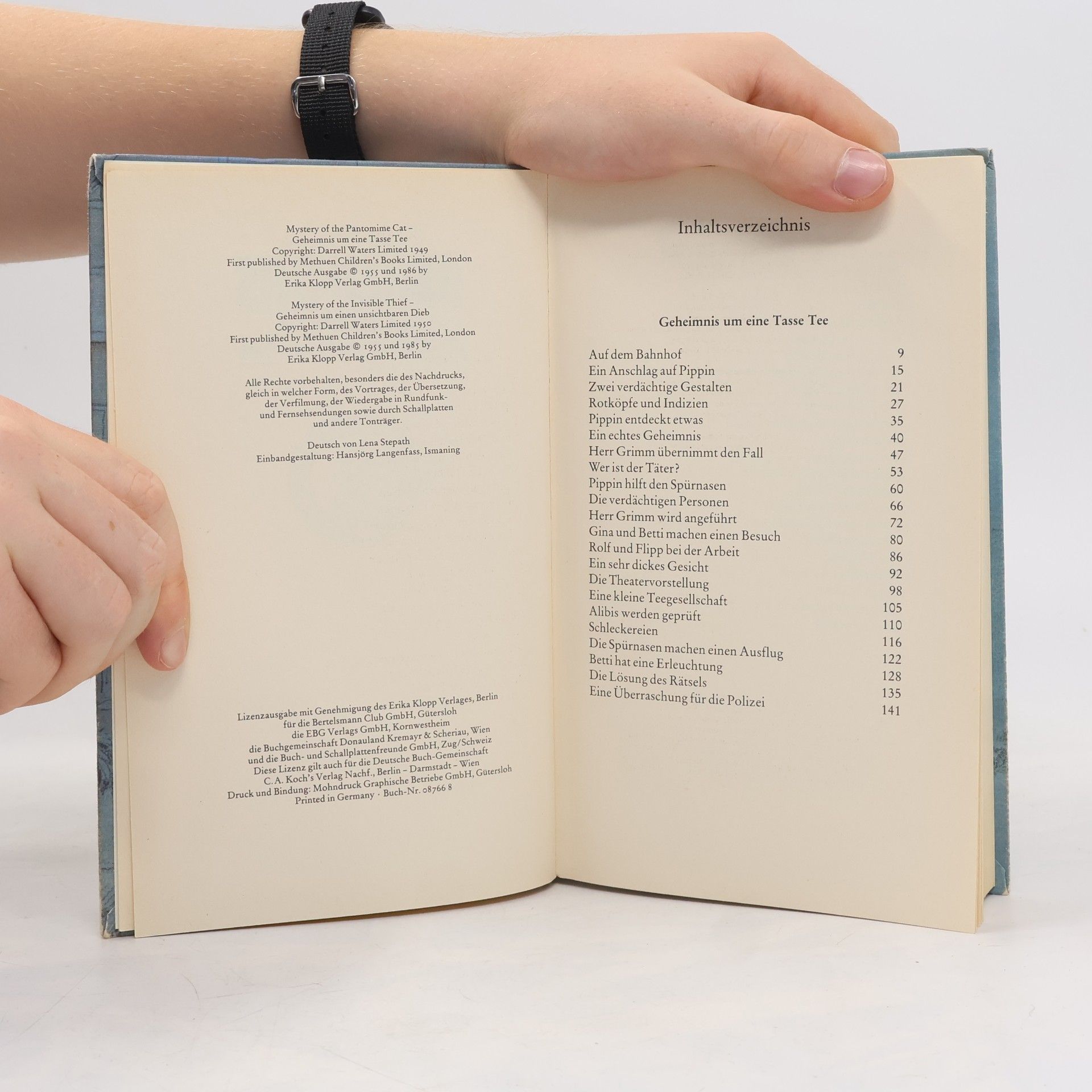 Enid Blyton Geheimnis um eine Tasse Tee