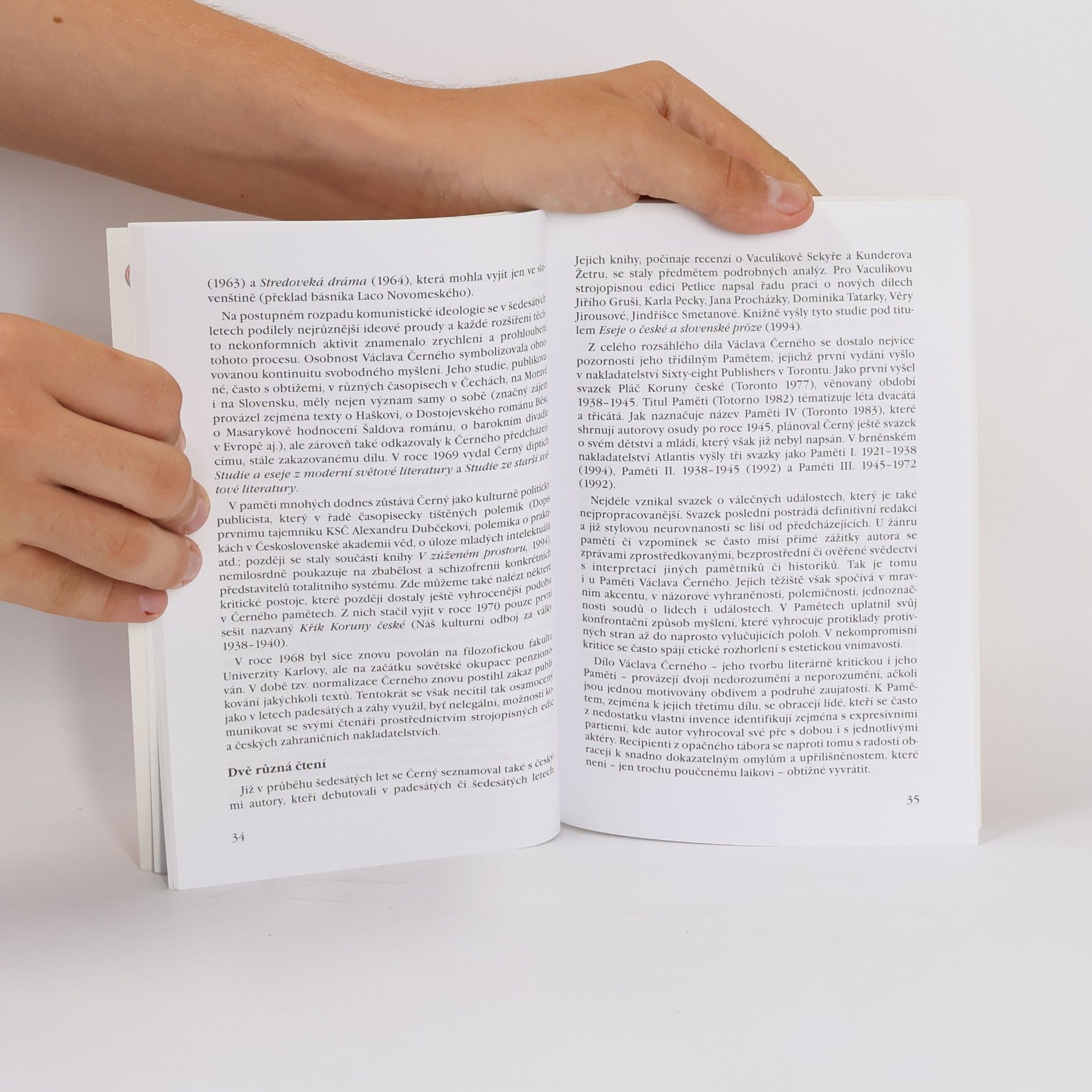 Miloslav Bednář Sto let od narození Václava Černého : sborník textů