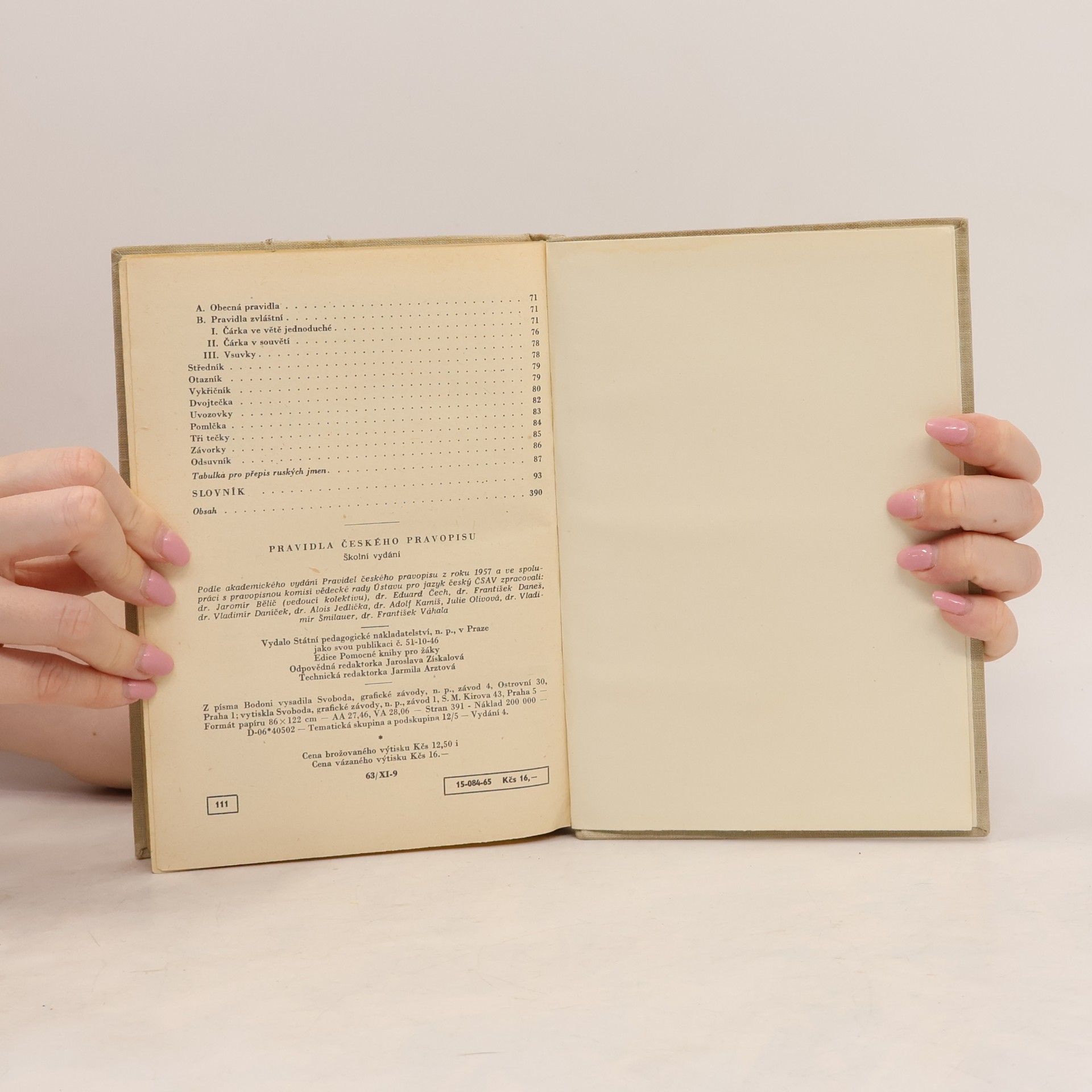 Various authors Pravidla českého pravopisu