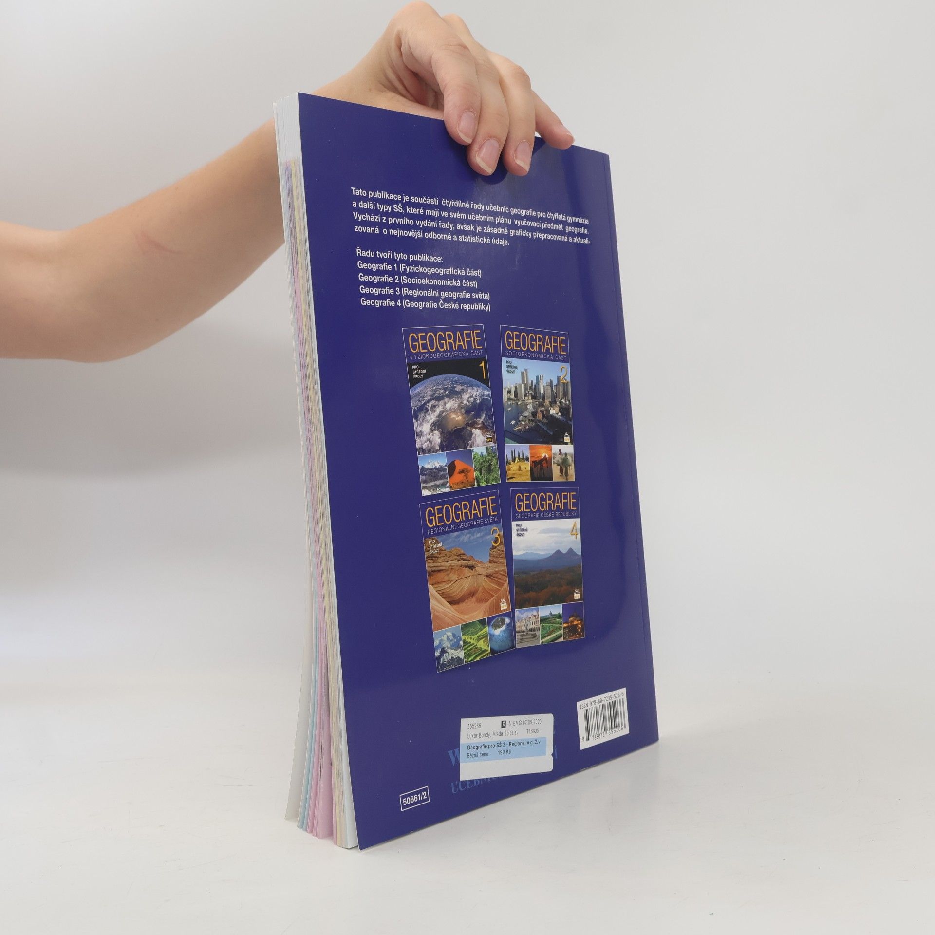 Jaromír Demek Geografie 3 : regionální geografie světa pro střední školy
