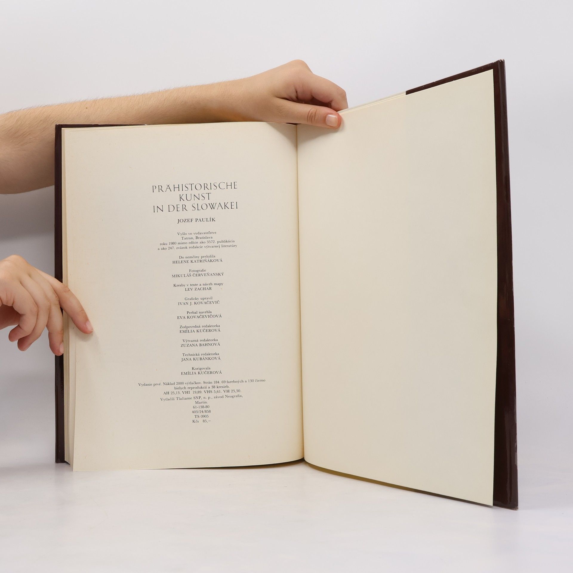 Jozef Paulík Prähistorische Kunst in der Slowakei
