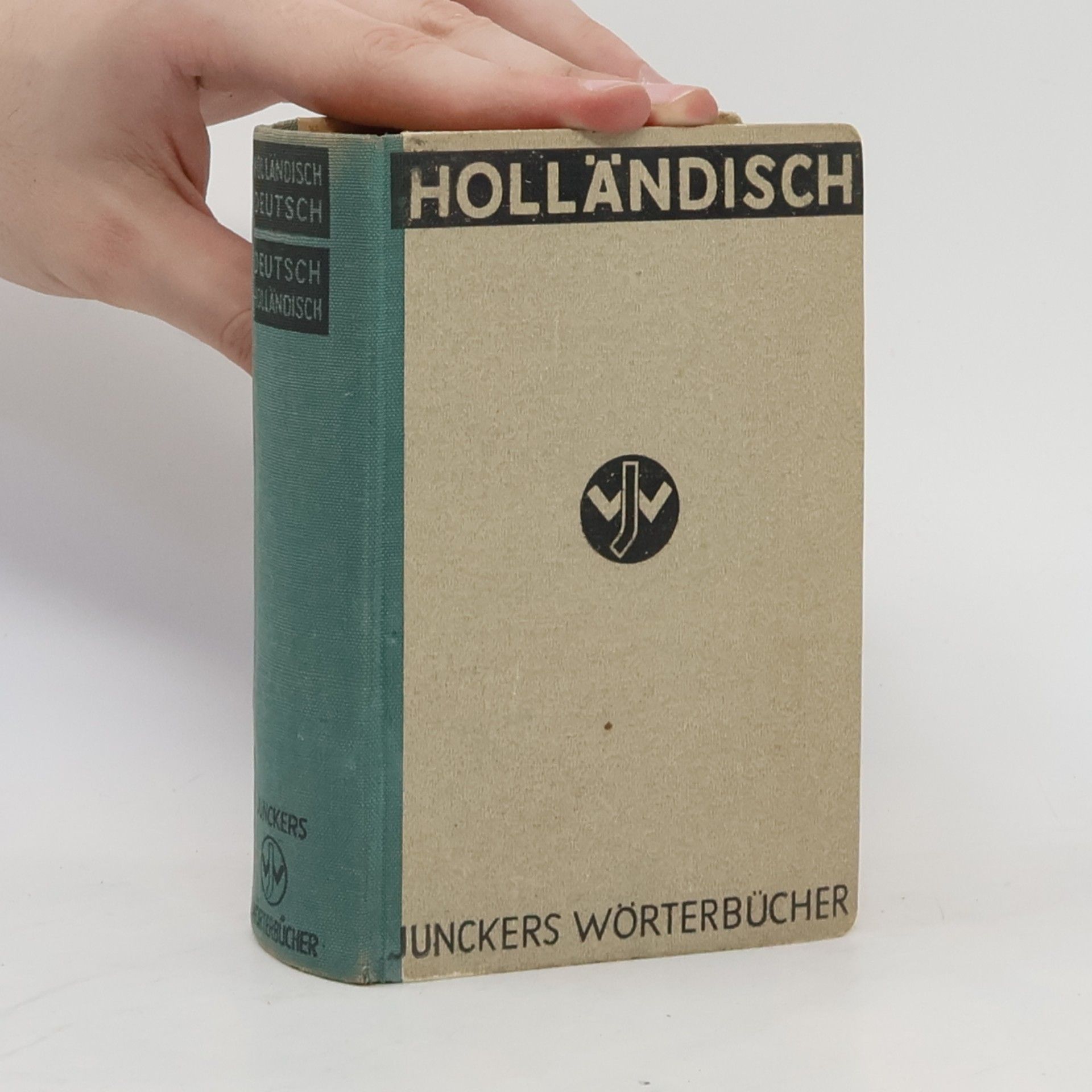 Junckers Wörterbücher. Holländisch-Deutsch und Deutsch-Holländisch