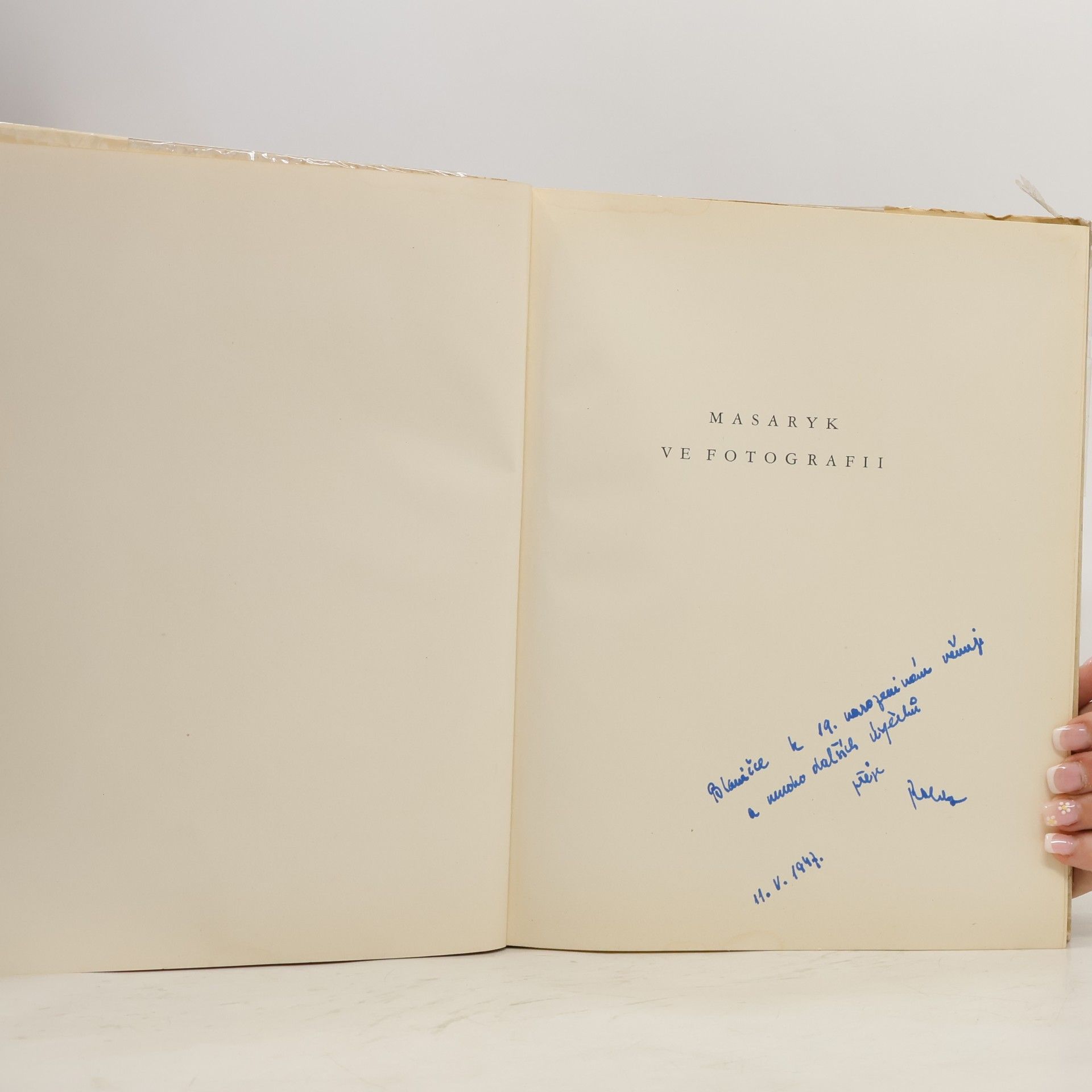 Karel Čapek Masaryk ve fotografii