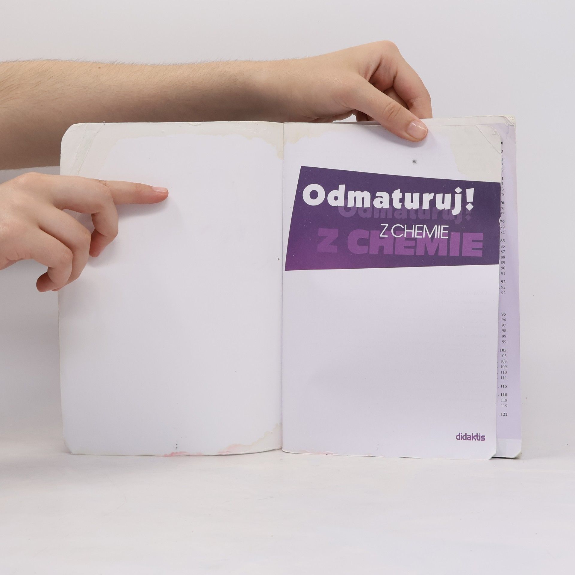 Marika Benešová Odmaturuj! z chemie