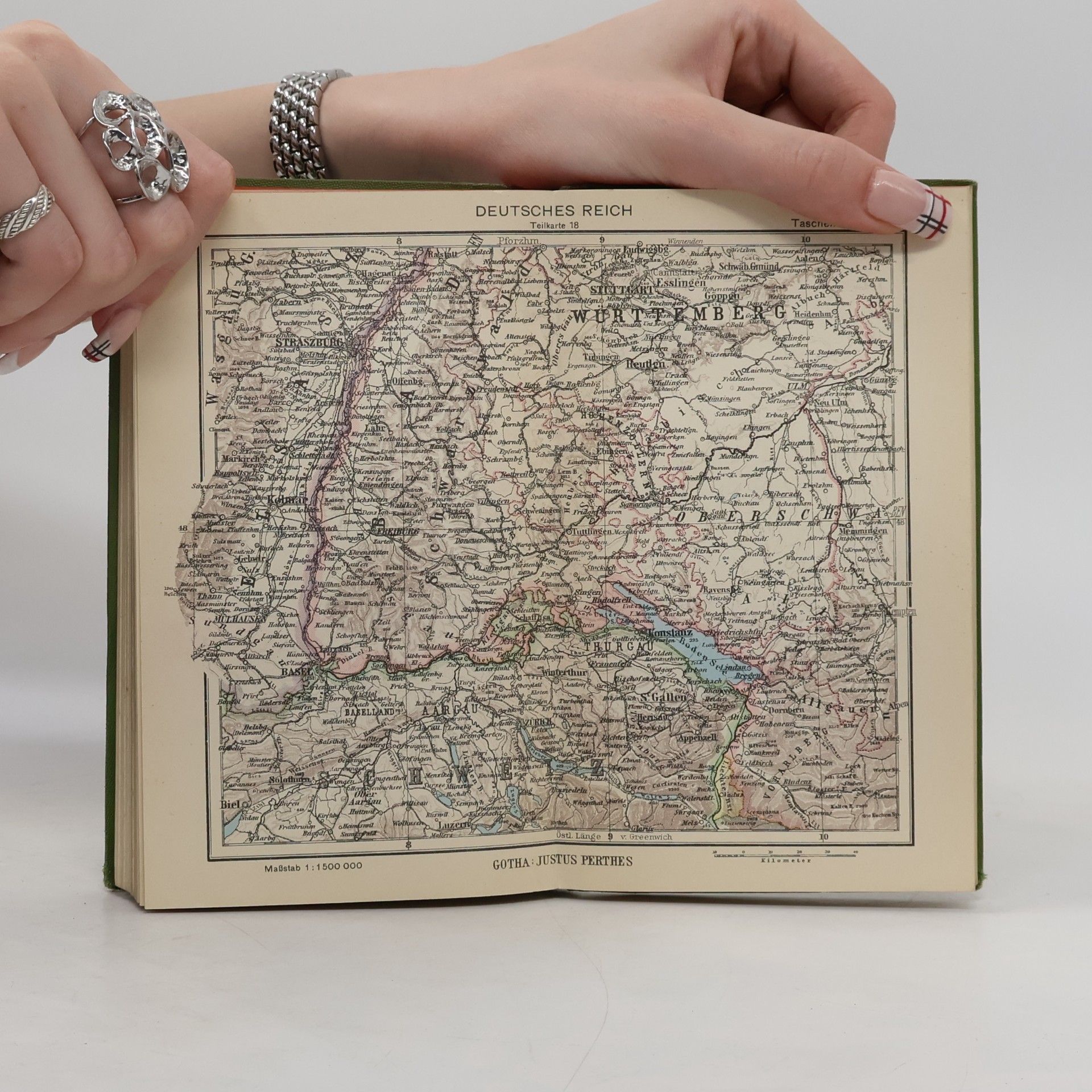 Justus Perthes Justus Perthes' Taschenatlas der ganzen welt