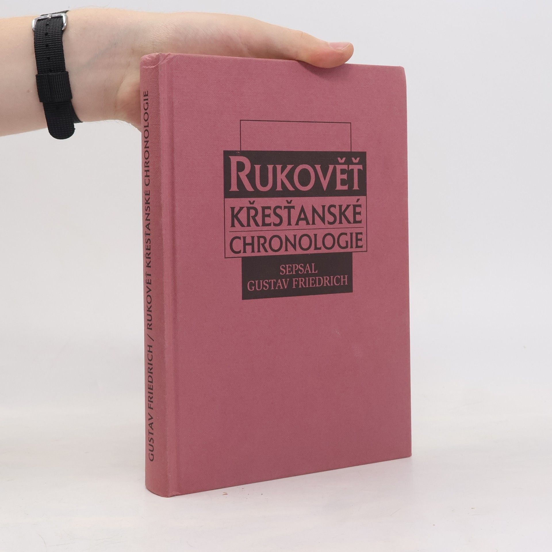 Gustav Friedrich Rukověť křesťanské chronologie