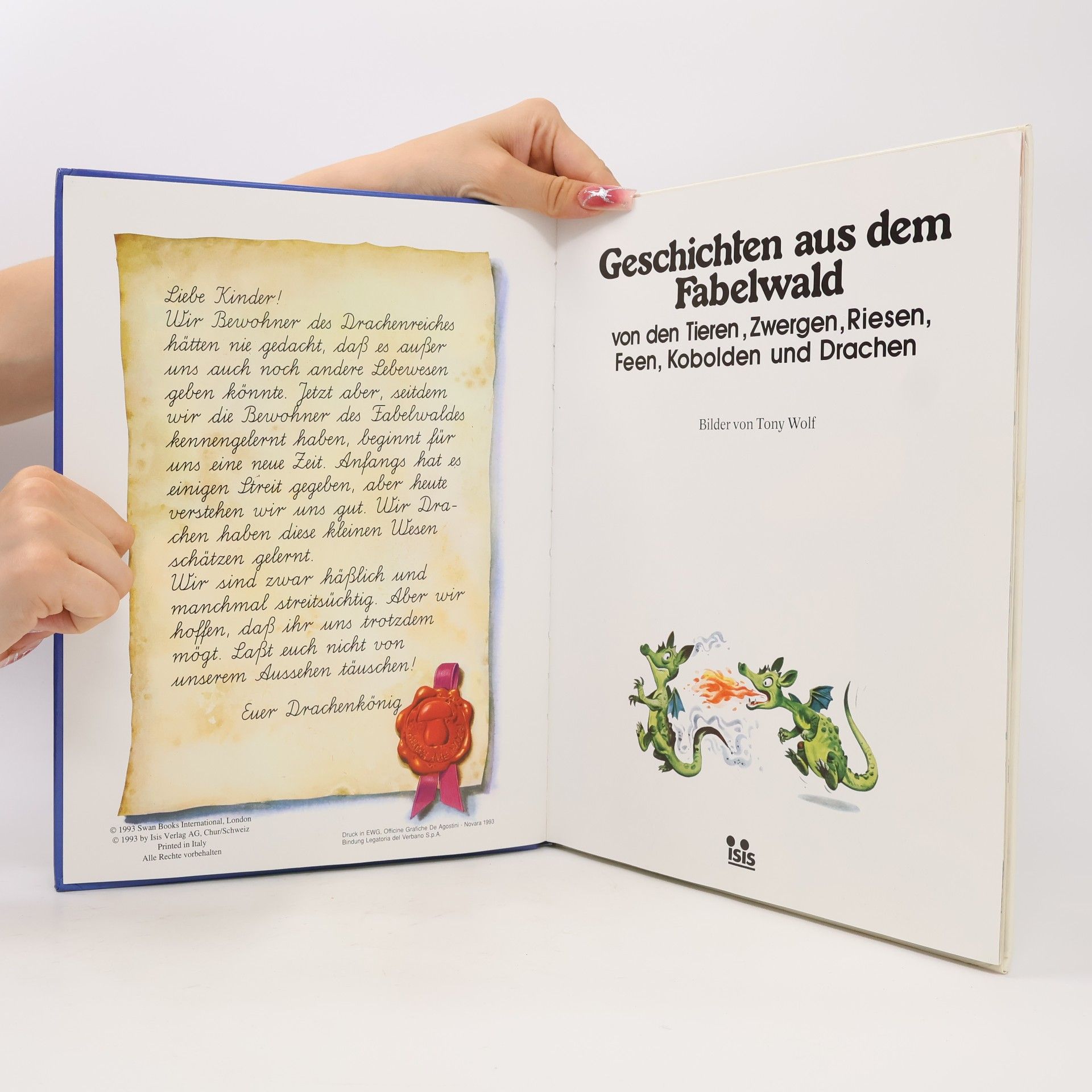 Tony Wolf Geschichten aus dem Fabelwald