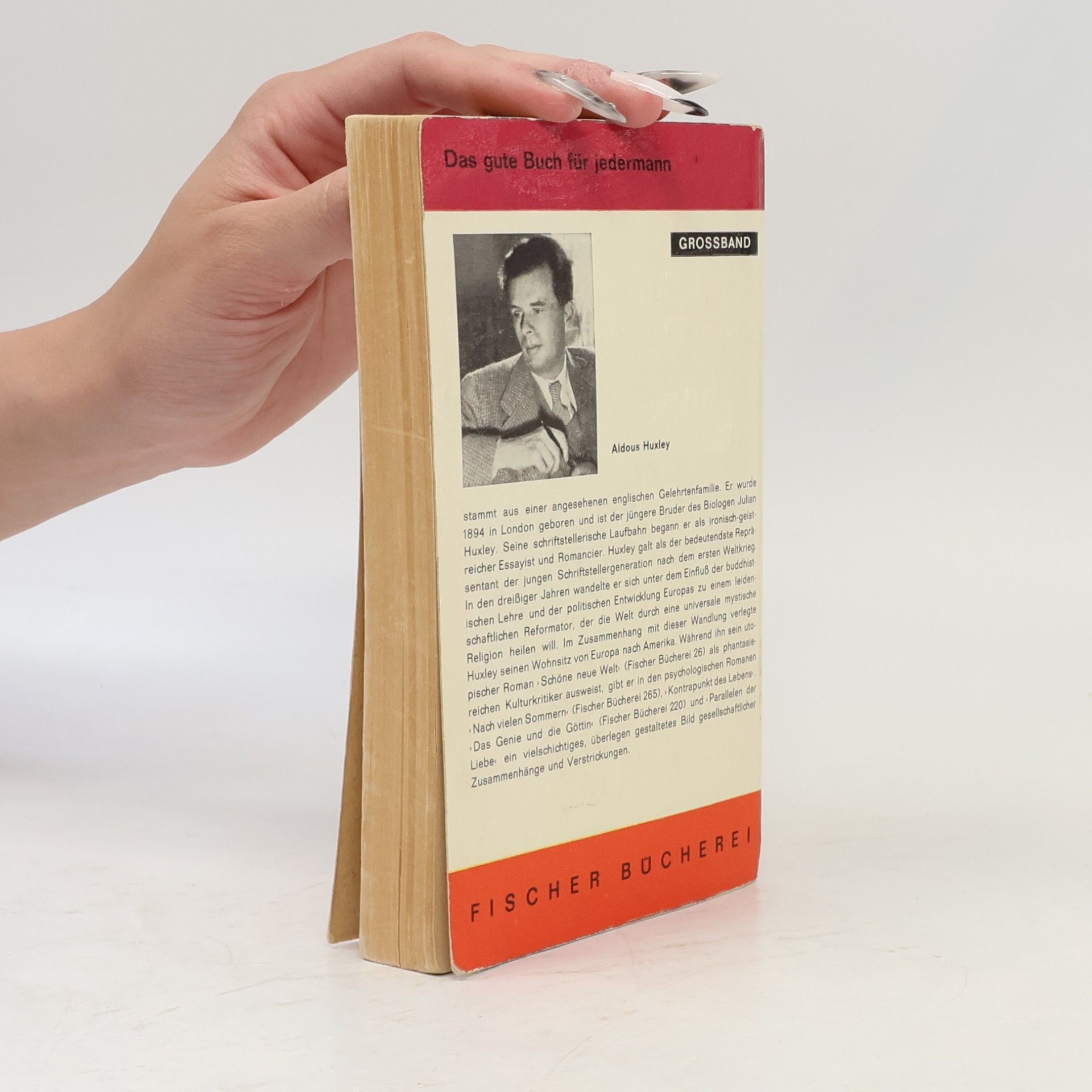 Aldous Huxley Parallelen der Liebe