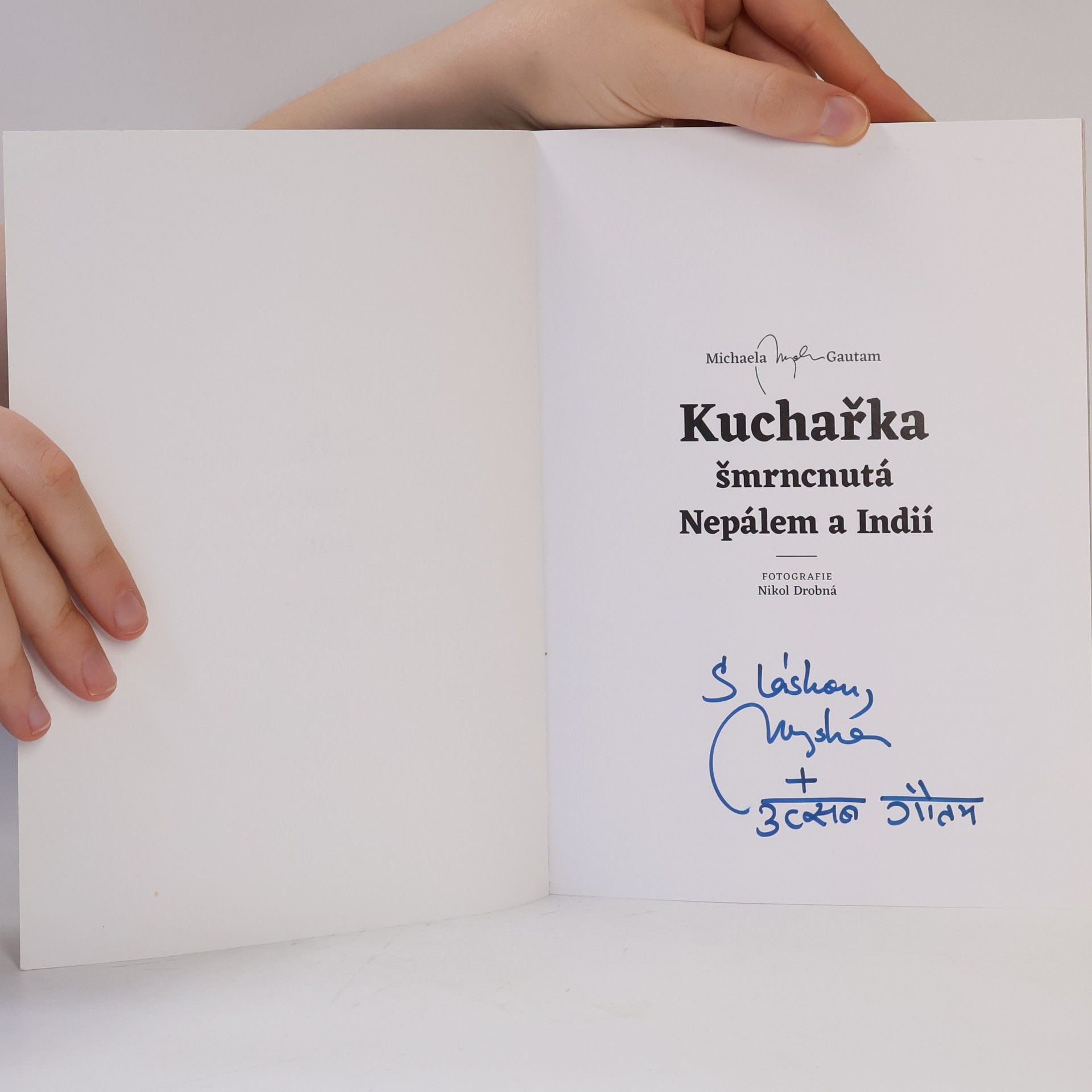 Michaela Gautam Kuchařka šmrncnutá Nepálem a Indií
