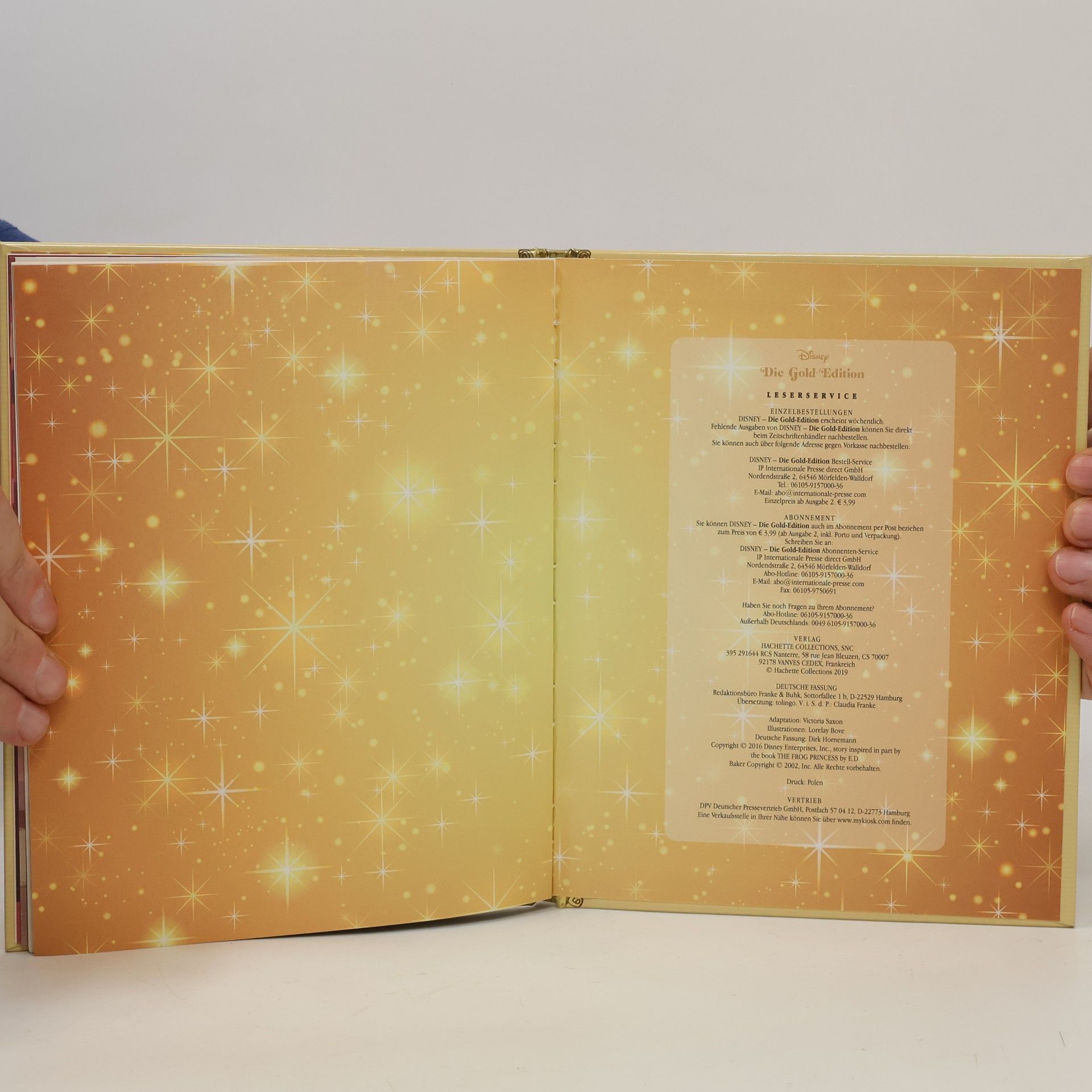 Walt Disney Die Gold Edition 13. Küss Den Frosch Malbuch