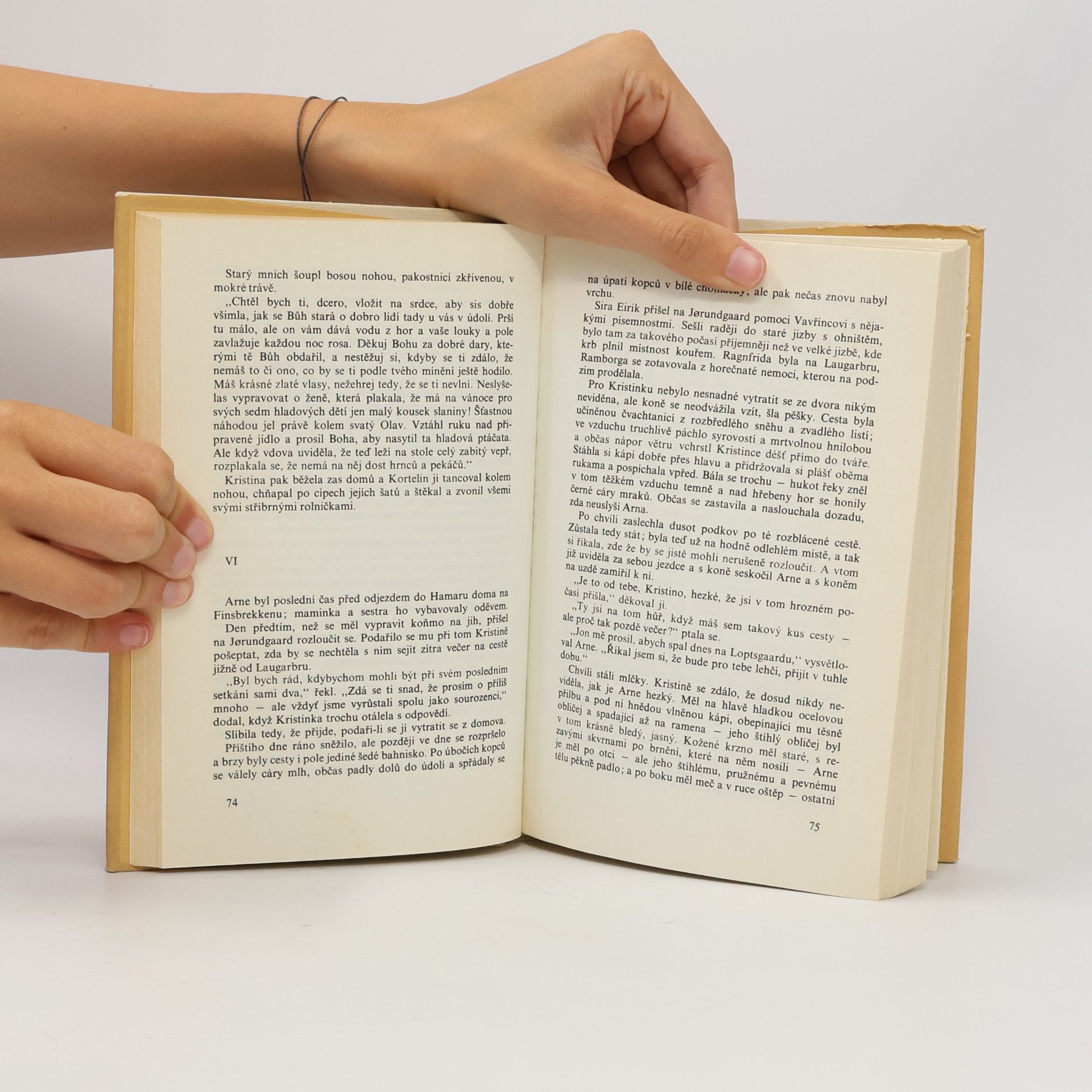Sigrid Undset Kristina Vavřincova I. Věnec