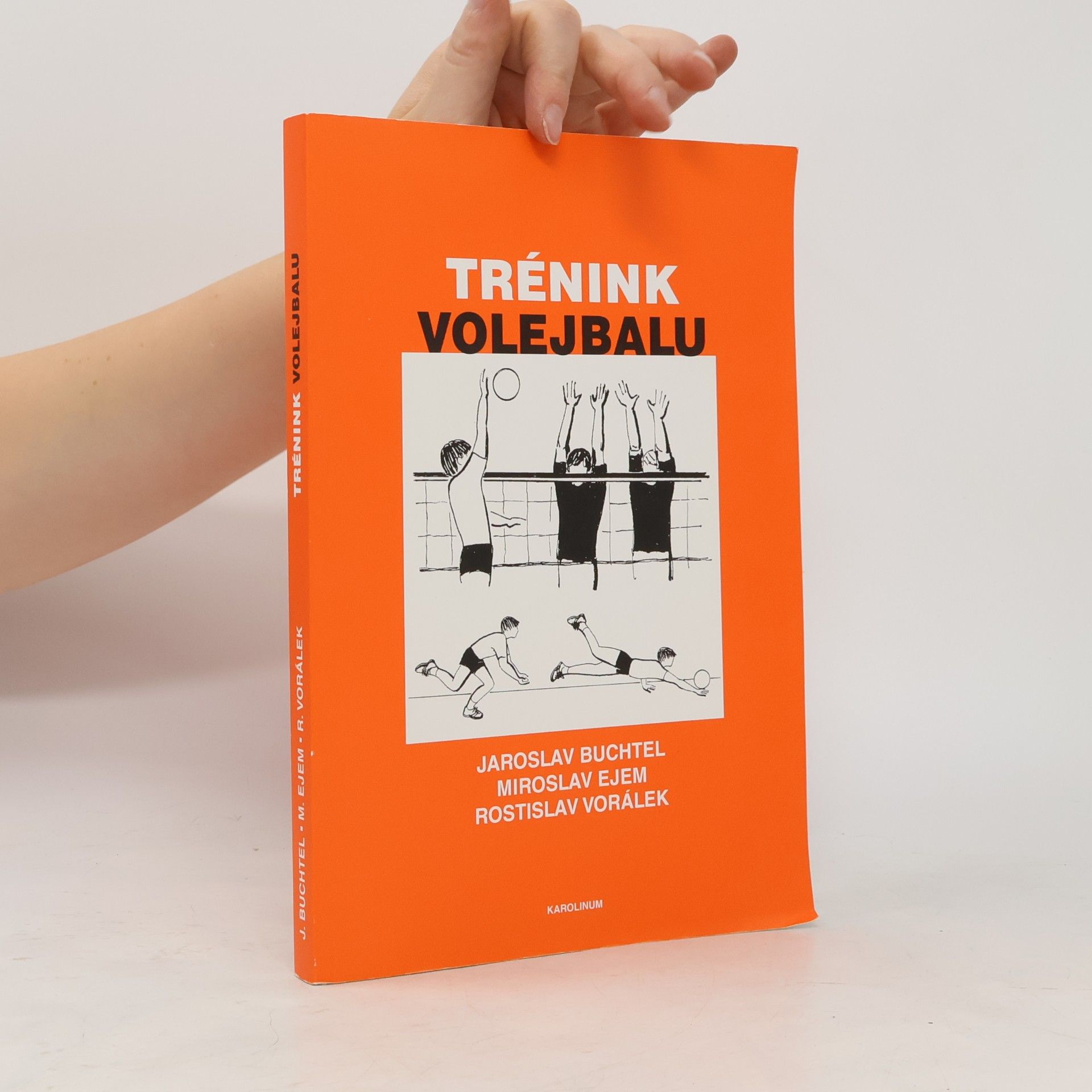 Trénink volejbalu