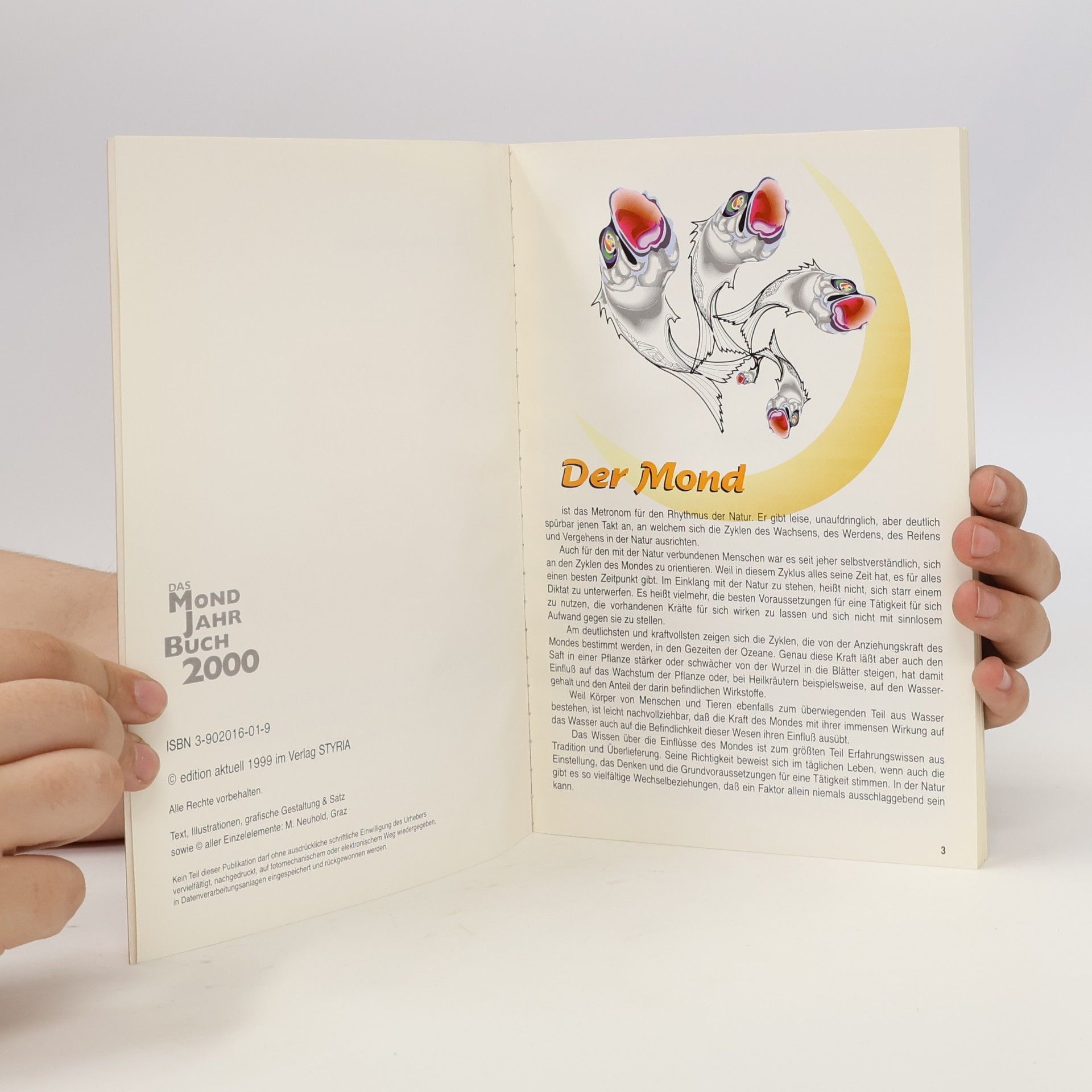 Manfred Neuhold Das Mond Jahr Buch 2000
