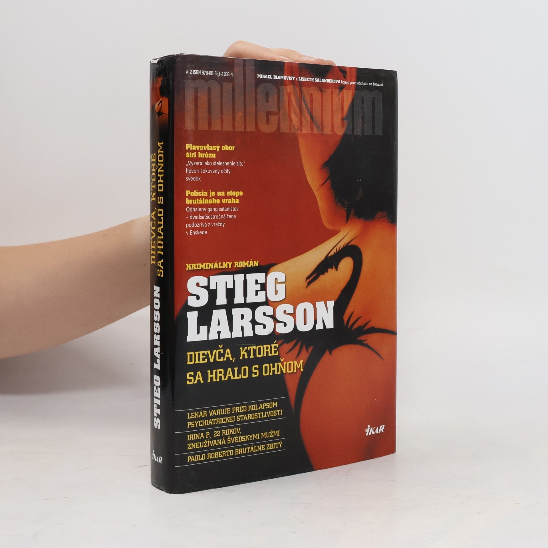 Stieg Larsson Dievča, ktoré sa hralo s ohňom