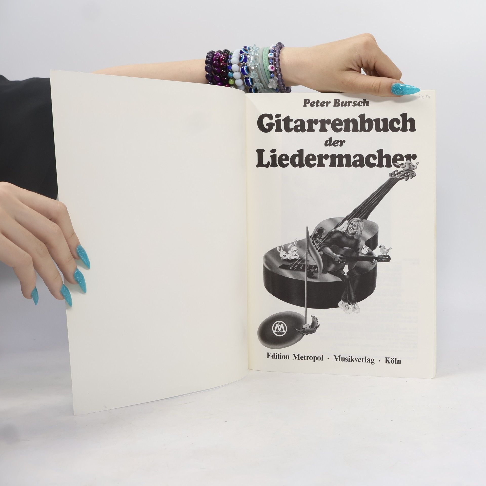 Peter Bursch Gitarrenbuch der Liedermacher